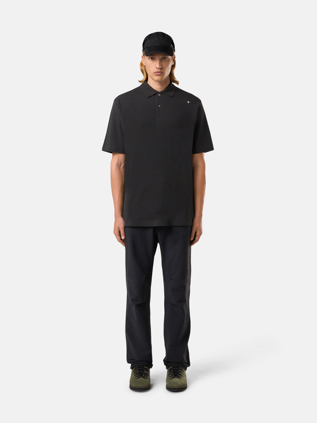 203G4 50/2 ORGANIC COTTON PIQUÉ_STONE ISLAND STELLINA
