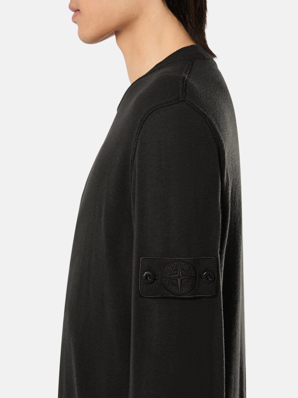 566FC LIGHT PURE RWS WOOL_STONE ISLAND GHOST