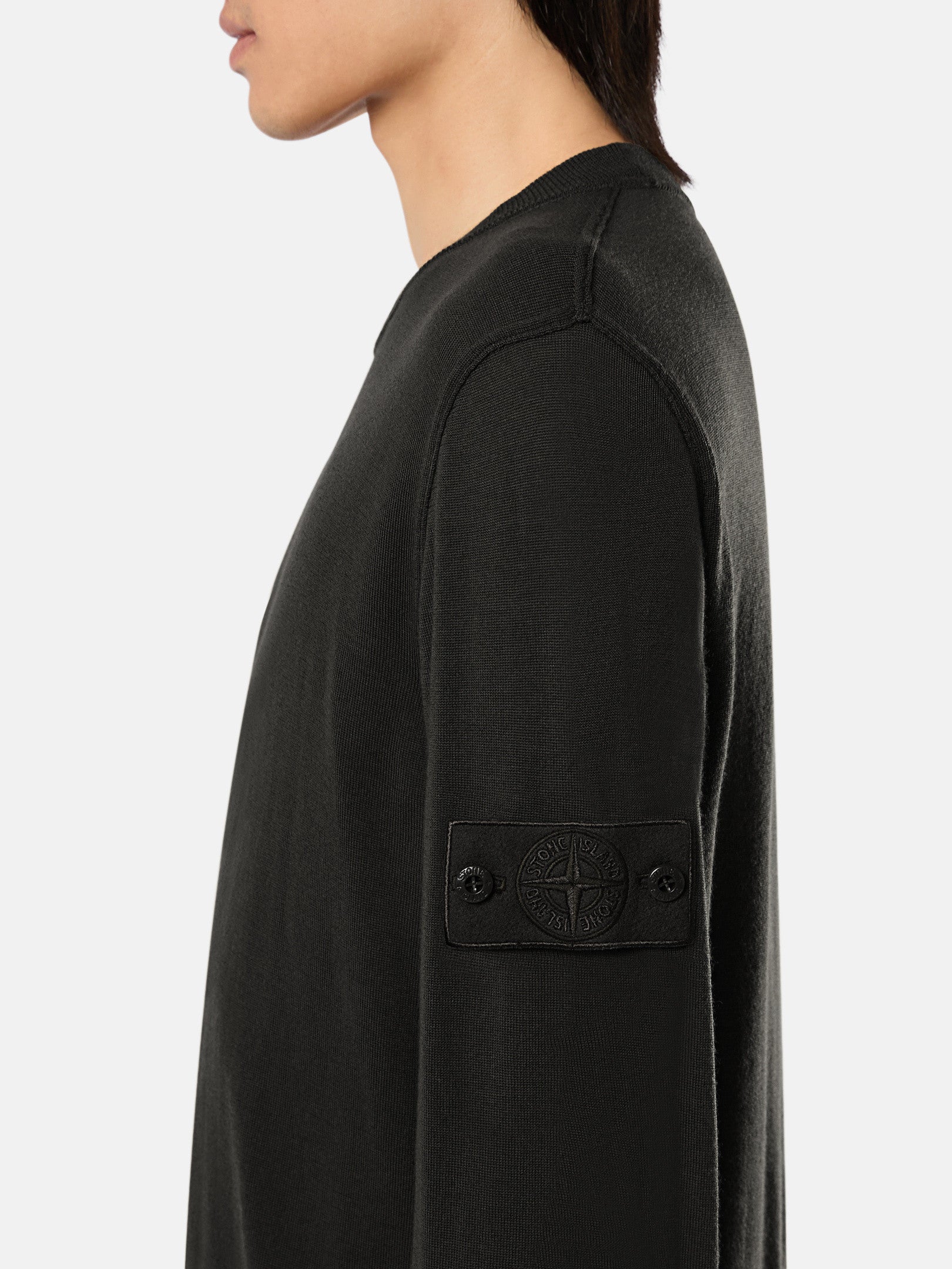 566FC LIGHT PURE RWS WOOL_STONE ISLAND GHOST