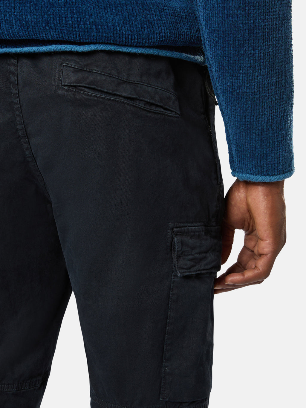 313L1 STRETCH BROKEN TWILL ORGANIC COTTON 'OLD' EFFECT