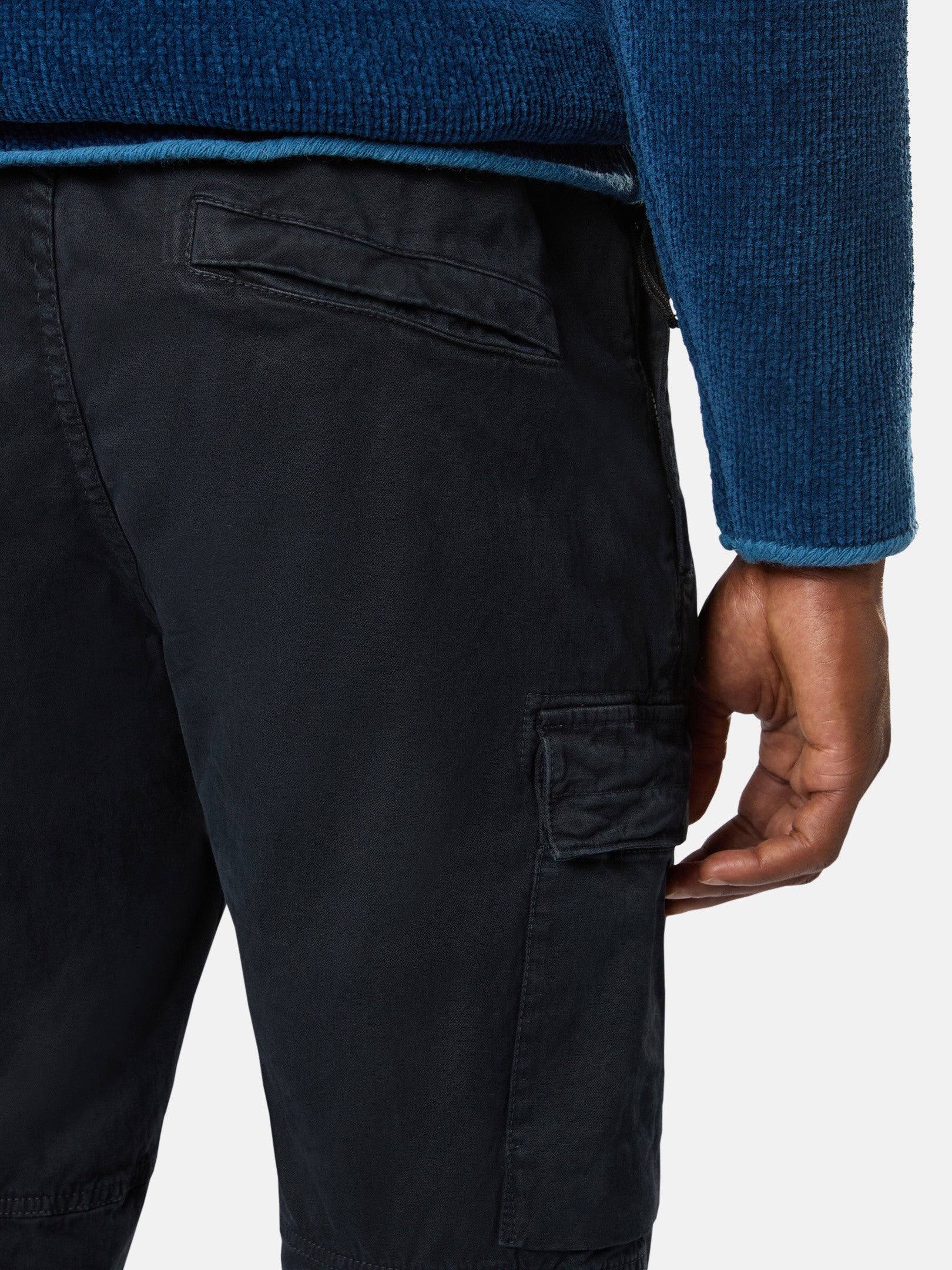 313L1 STRETCH BROKEN TWILL ORGANIC COTTON 'OLD' EFFECT