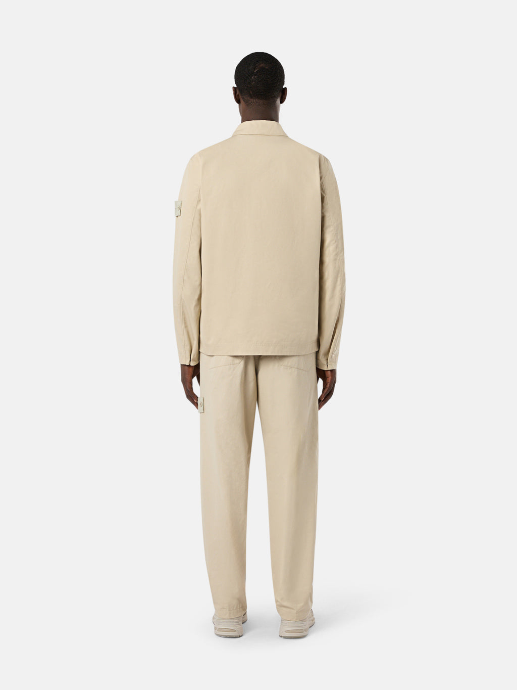 312F1 WEATHERPROOF COTTON CANVAS_STONE ISLAND GHOST