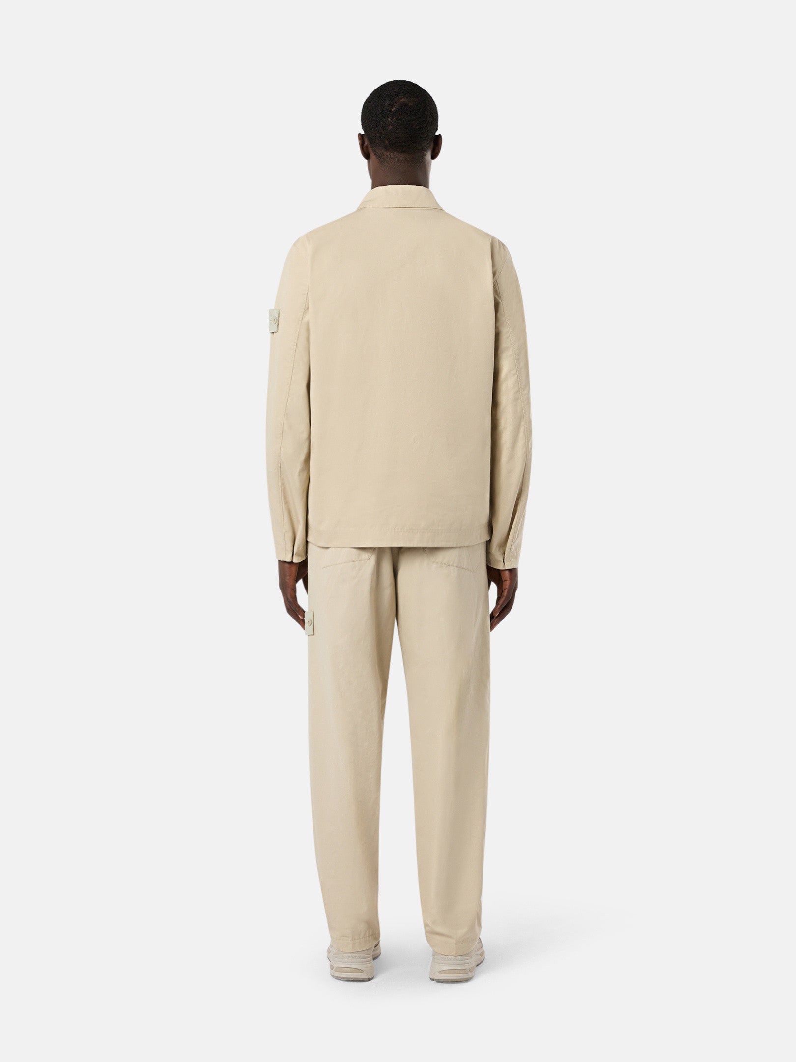 312F1 WEATHERPROOF COTTON CANVAS_STONE ISLAND GHOST
