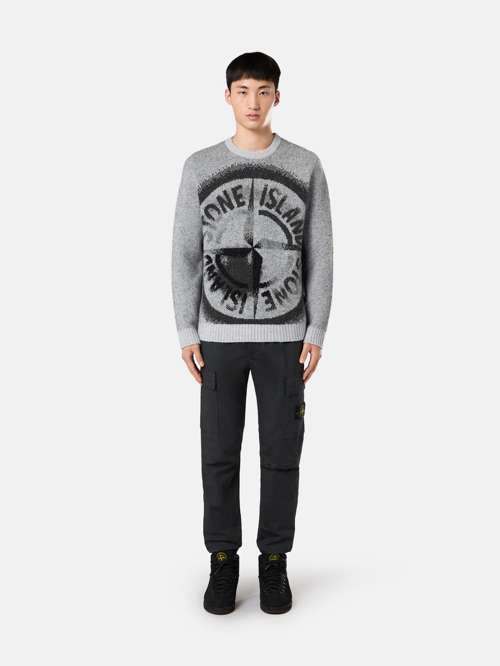 522D1 GAUZED EFFECT WOOL BLEND