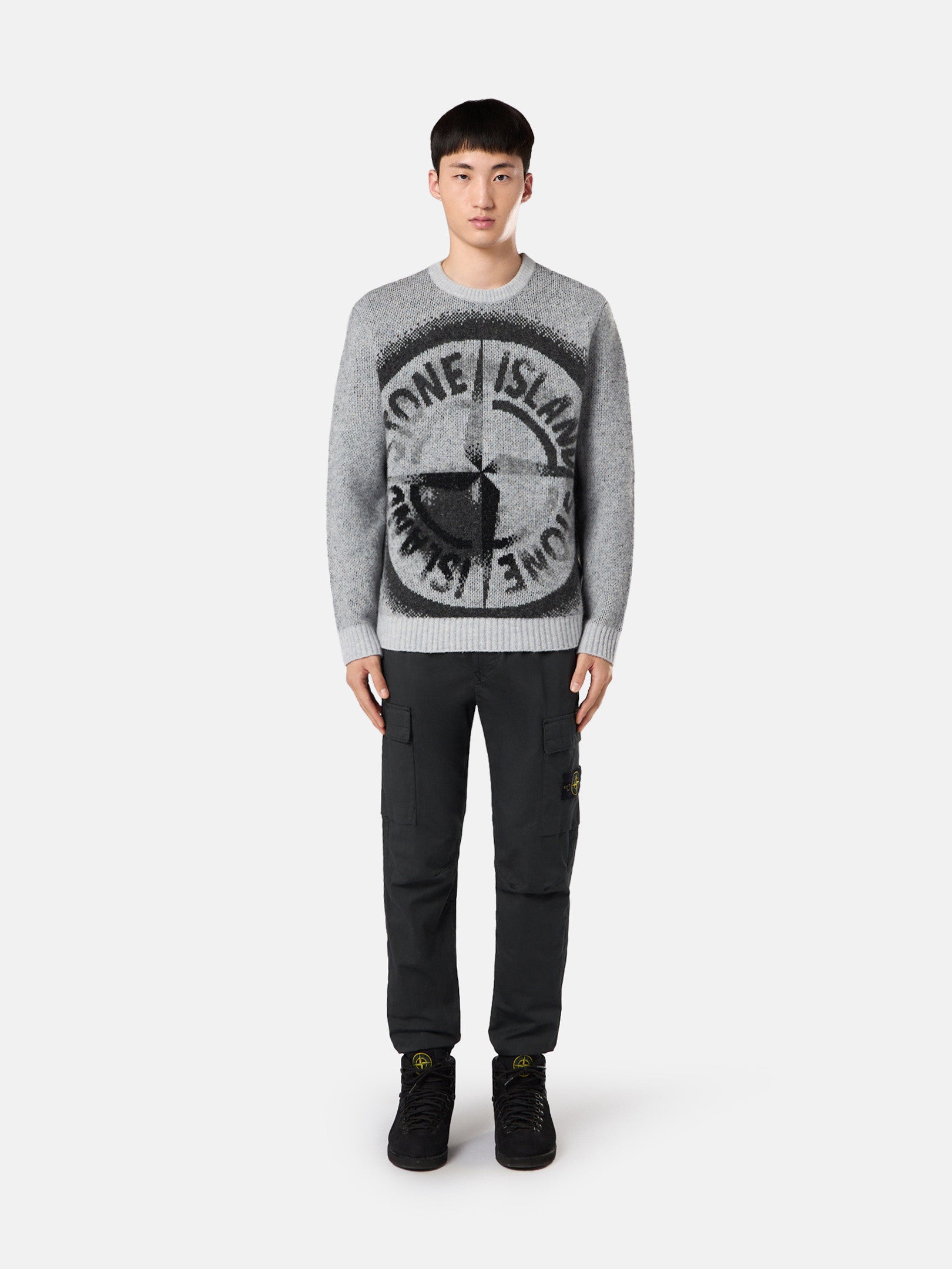 522D1 GAUZED EFFECT WOOL BLEND