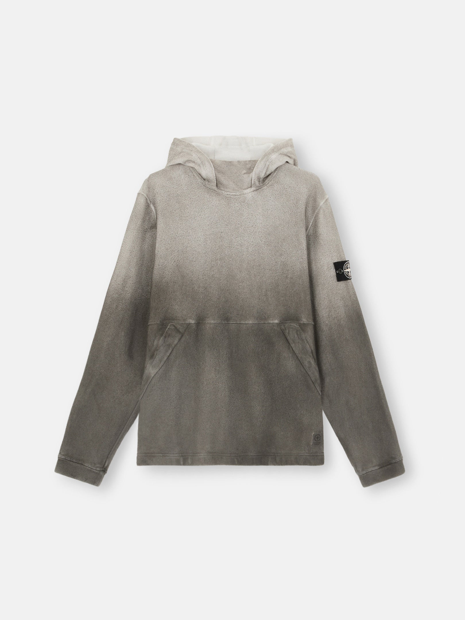 656T3 RECYCLED AND ORGANIC COTTON JERSEY, OXIDE SPRAY