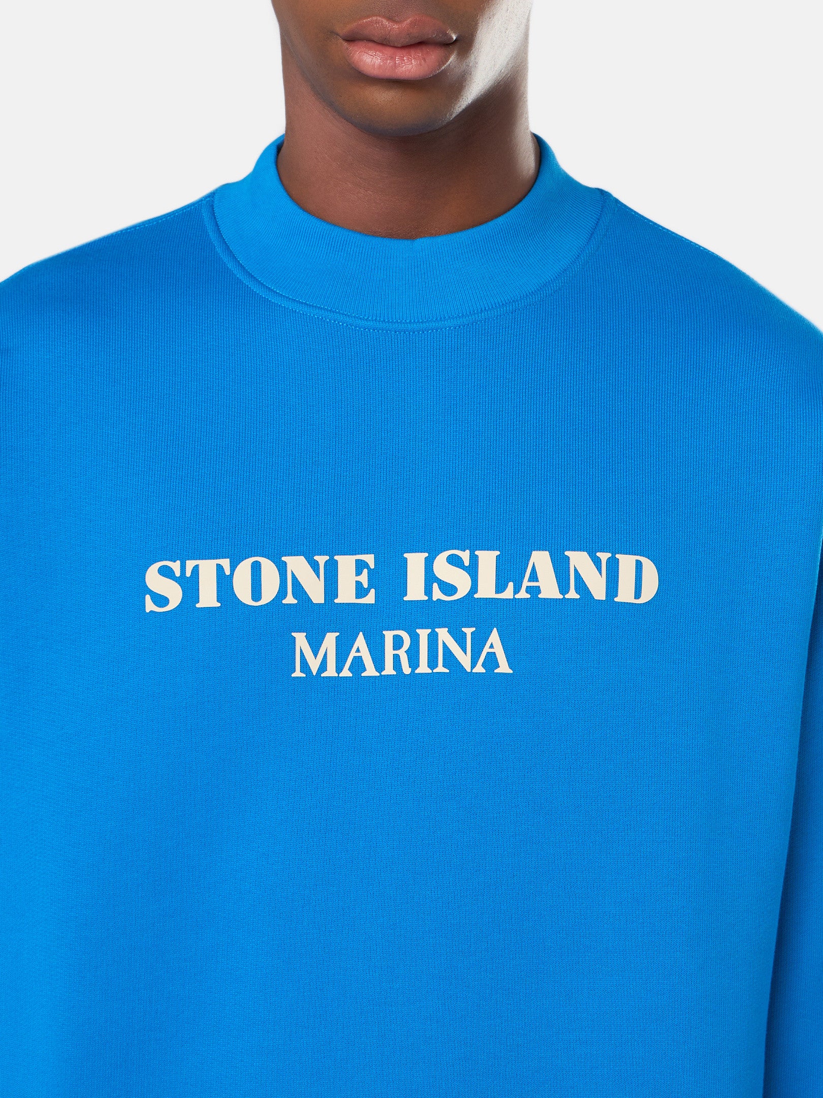 631X5 COTTON FLEECE_STONE ISLAND MARINA