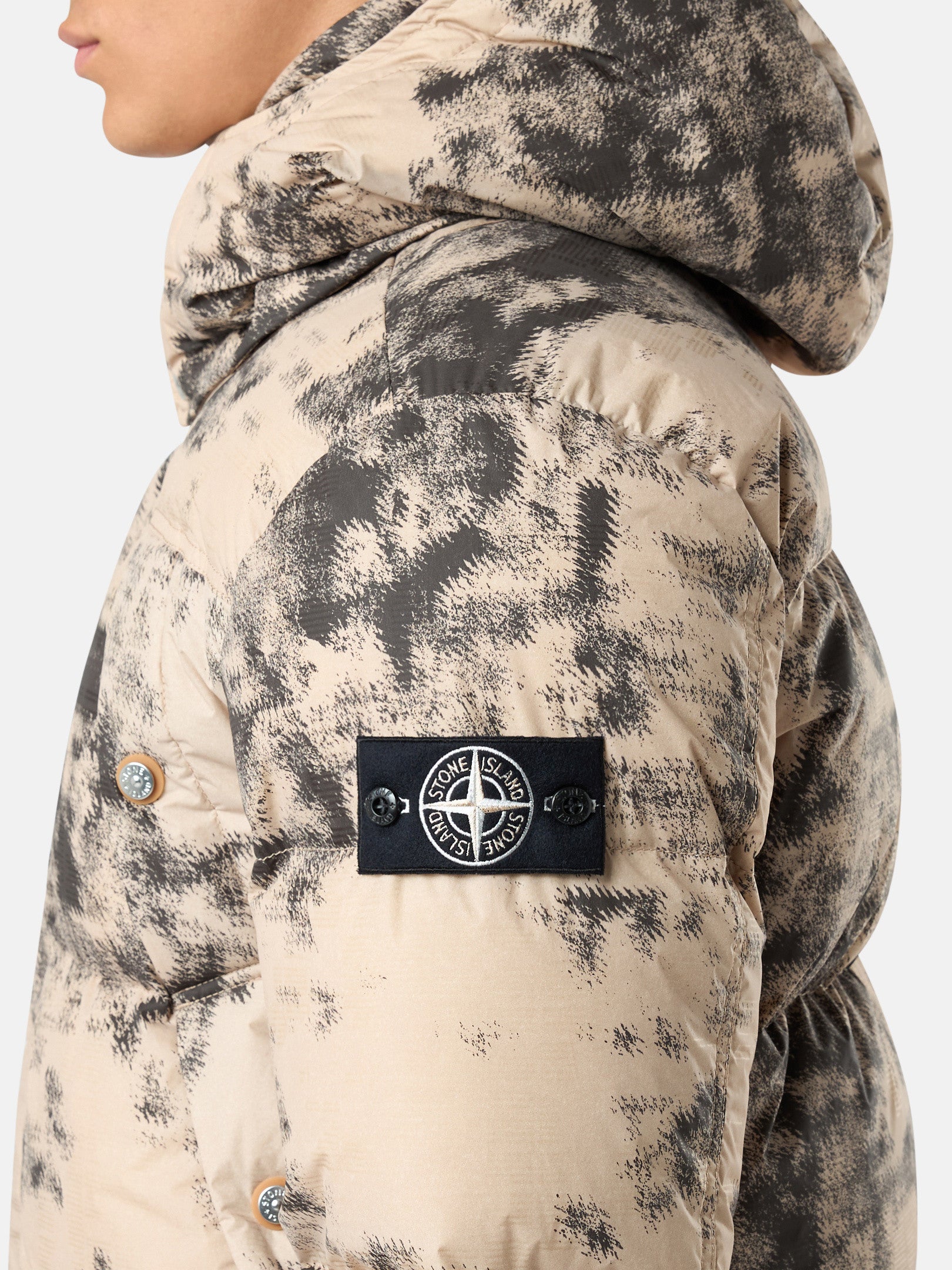 462E1 CAMOUFLAGE NYLON REP ICE JACKET