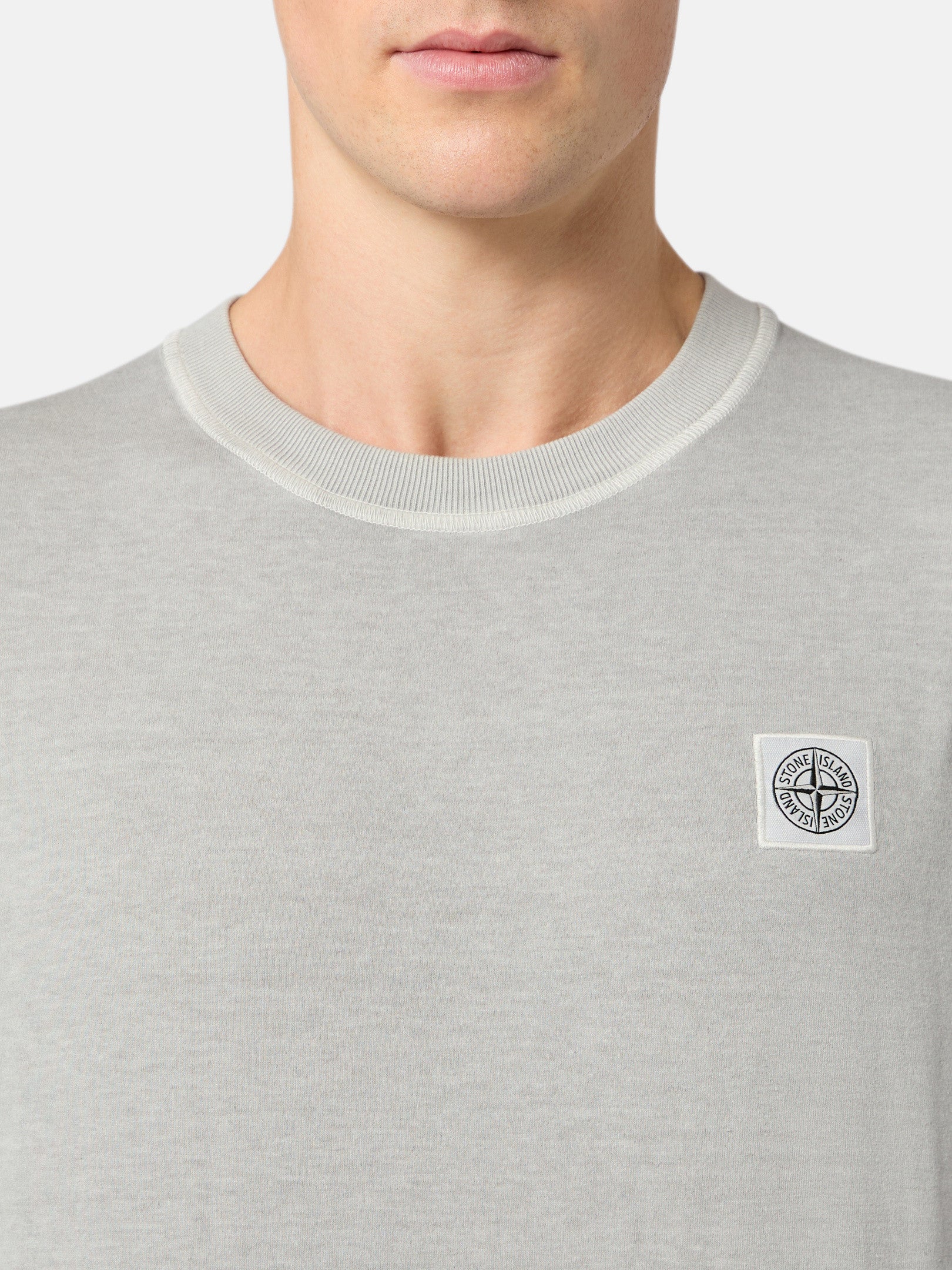 21857 ORGANIC COTTON JERSEY 'FISSATO' EFFECT