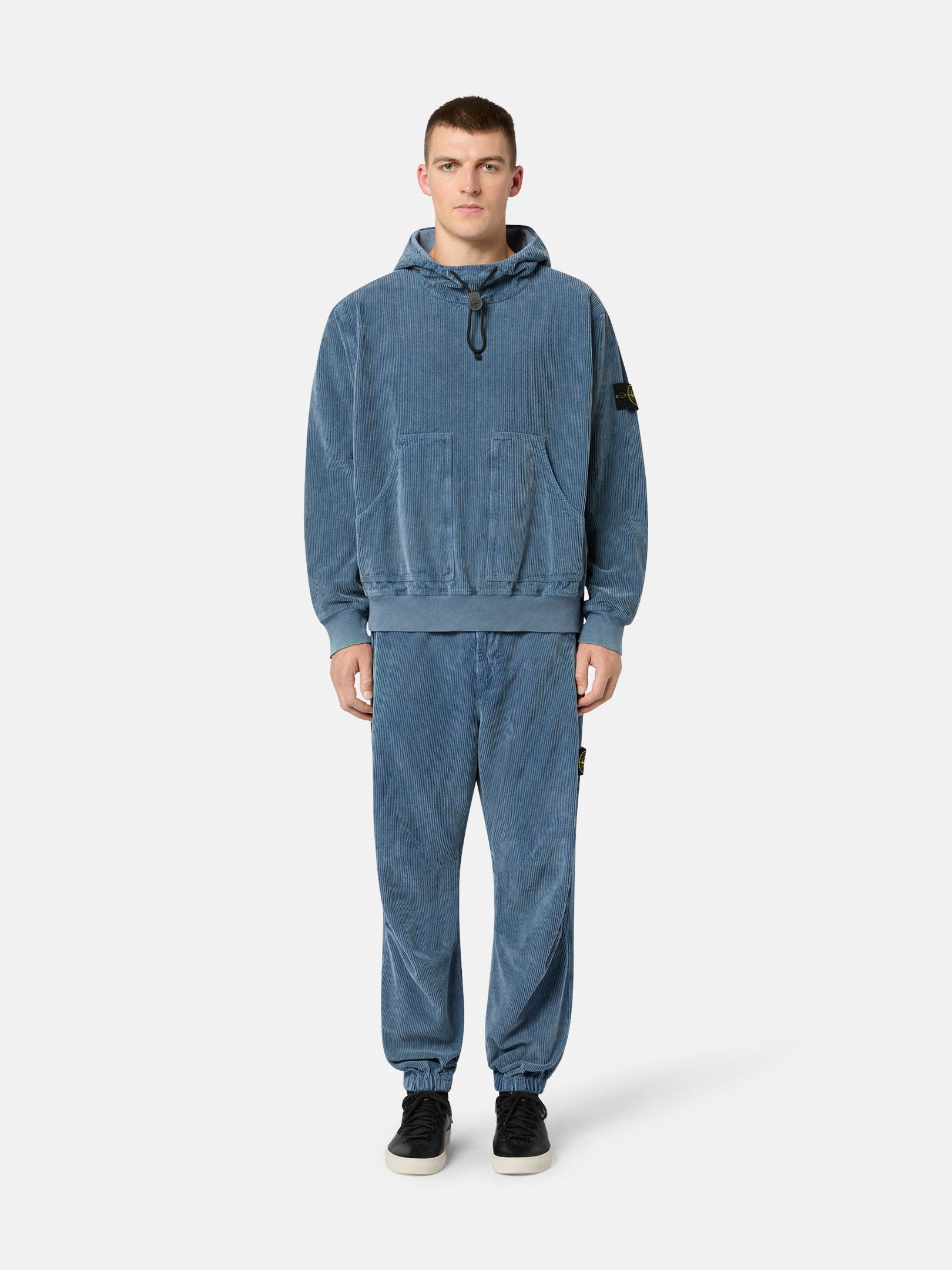 30506 ORGANIC COTTON CORDUROY 800 'FROST' FINISH