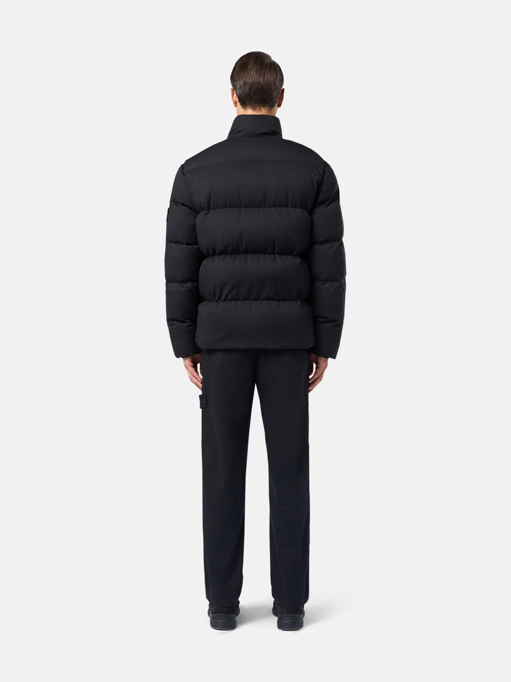 453F3 WOOL TWILL DOWN-TC_STONE ISLAND GHOST