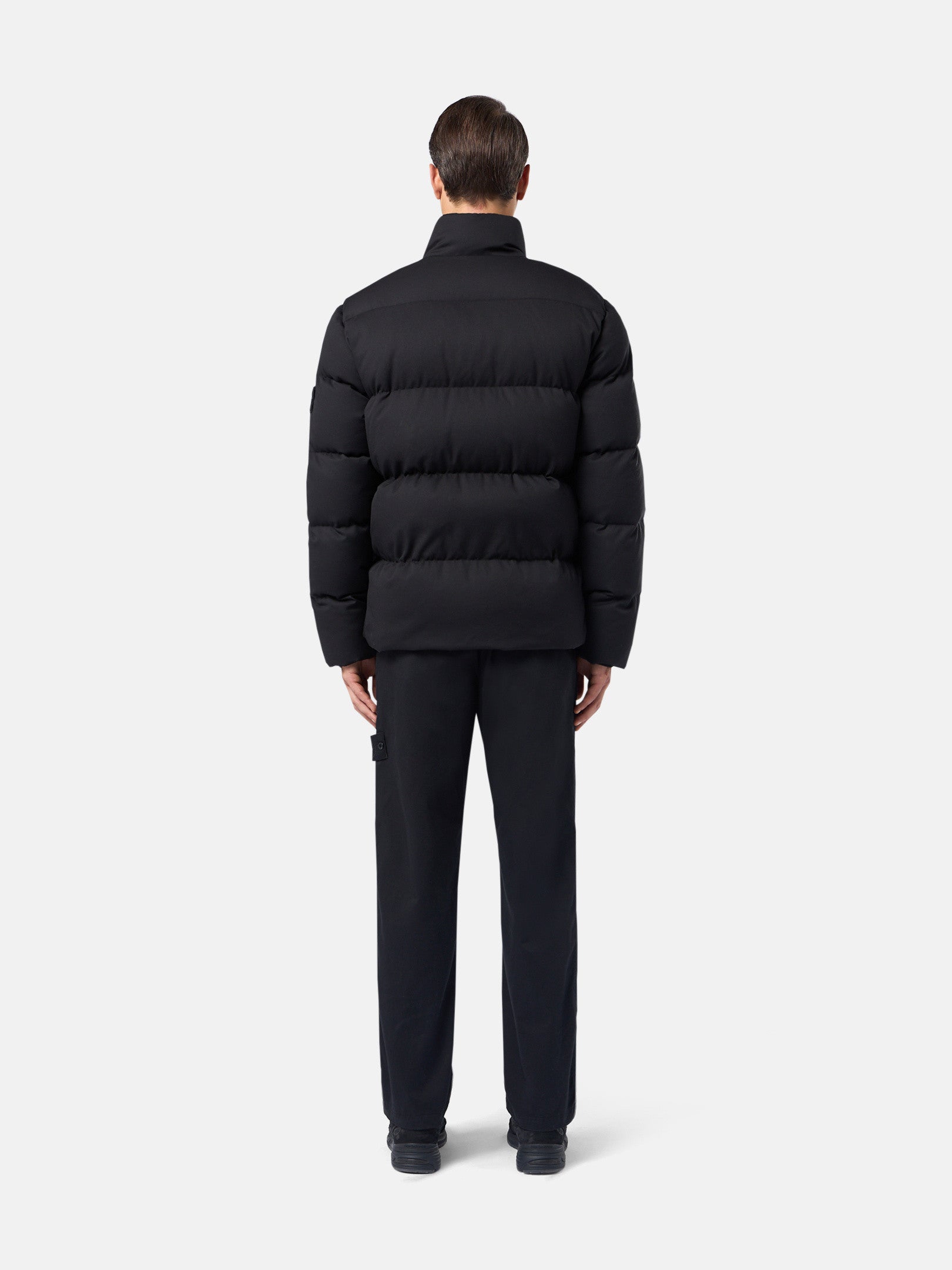 453F3 WOOL TWILL DOWN-TC_STONE ISLAND GHOST