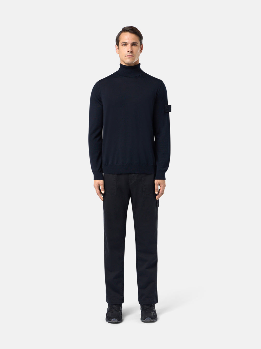 565FC LIGHT PURE RWS WOOL_STONE ISLAND GHOST