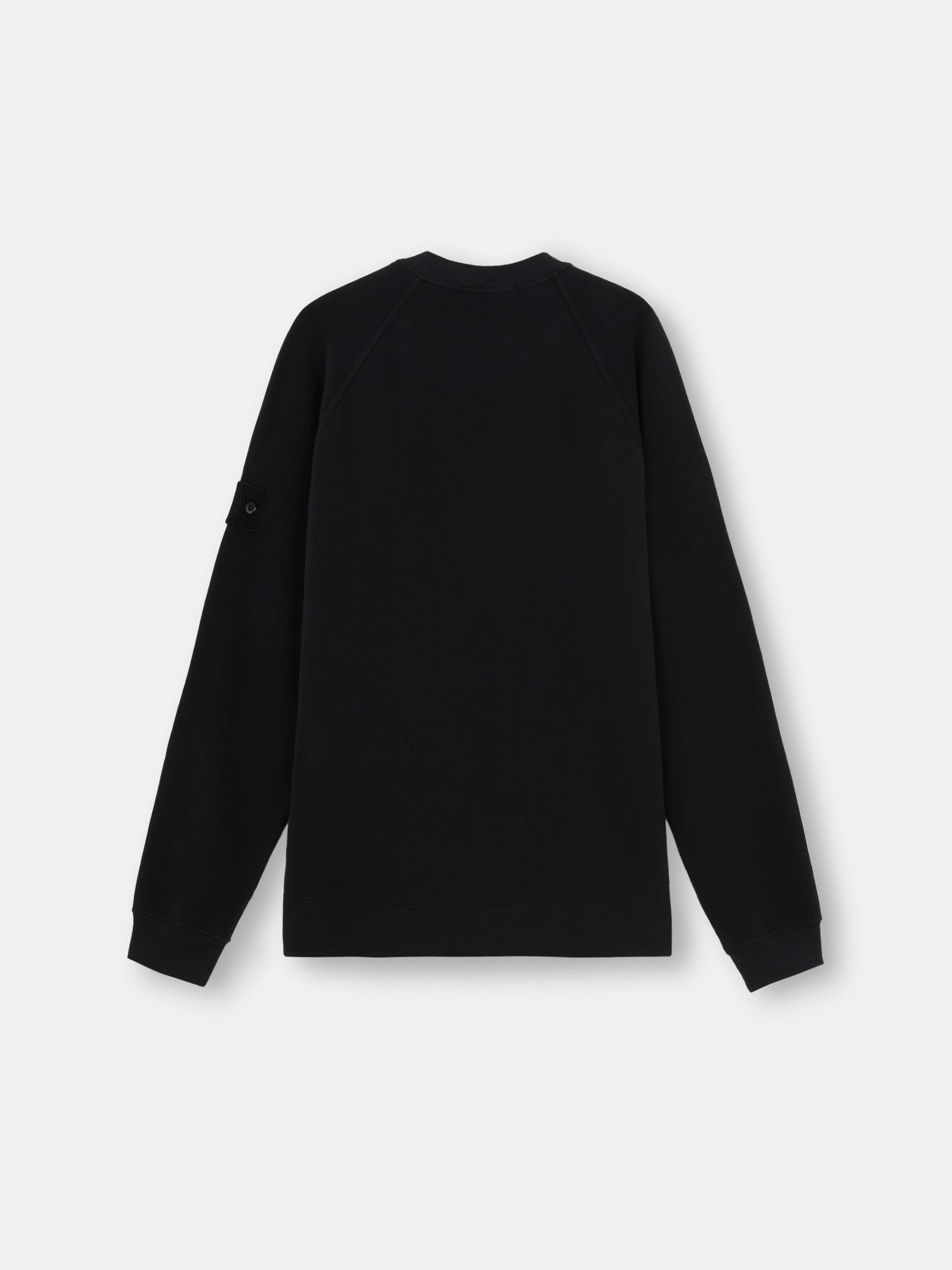 629F7 STRETCH ORGANIC COTTON FLEECE_STONE ISLAND GHOST