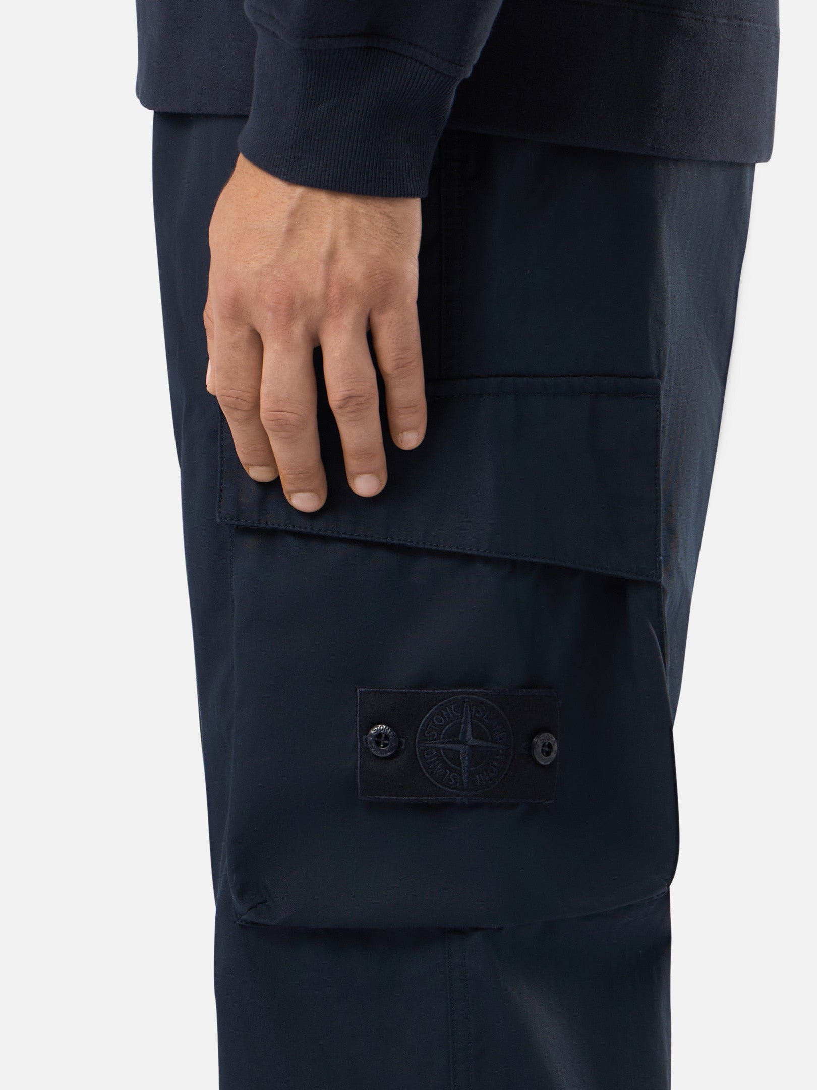 311F1 WEATHERPROOF COTTON CANVAS_STONE ISLAND GHOST