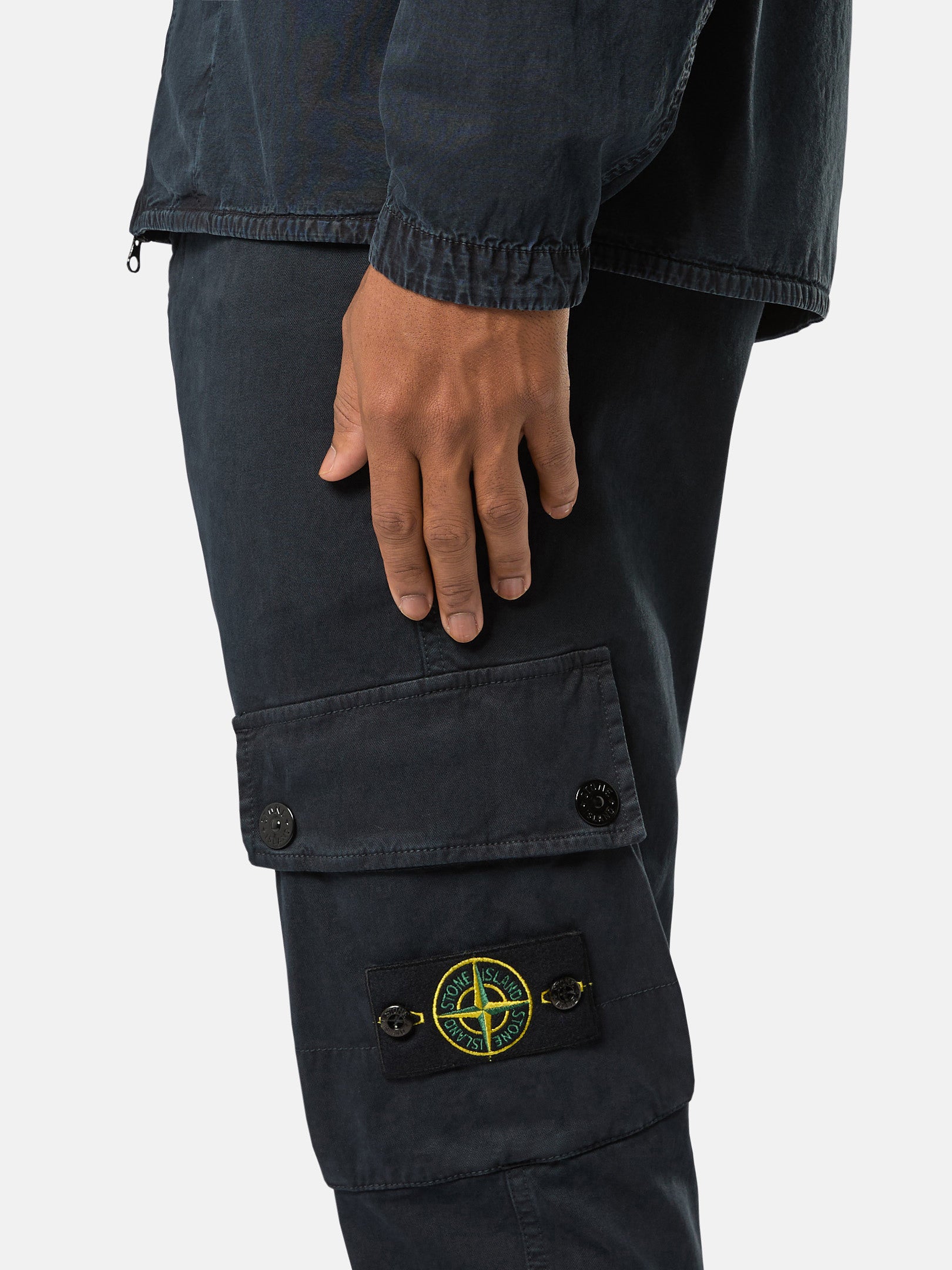 303L1 STRETCH BROKEN TWILL ORGANIC COTTON 'OLD' EFFECT