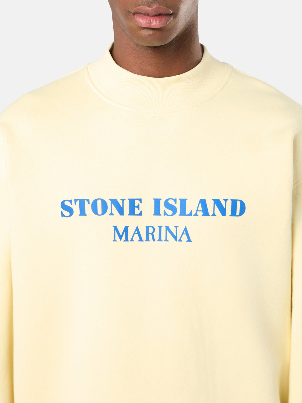 631X5 COTTON FLEECE_STONE ISLAND MARINA