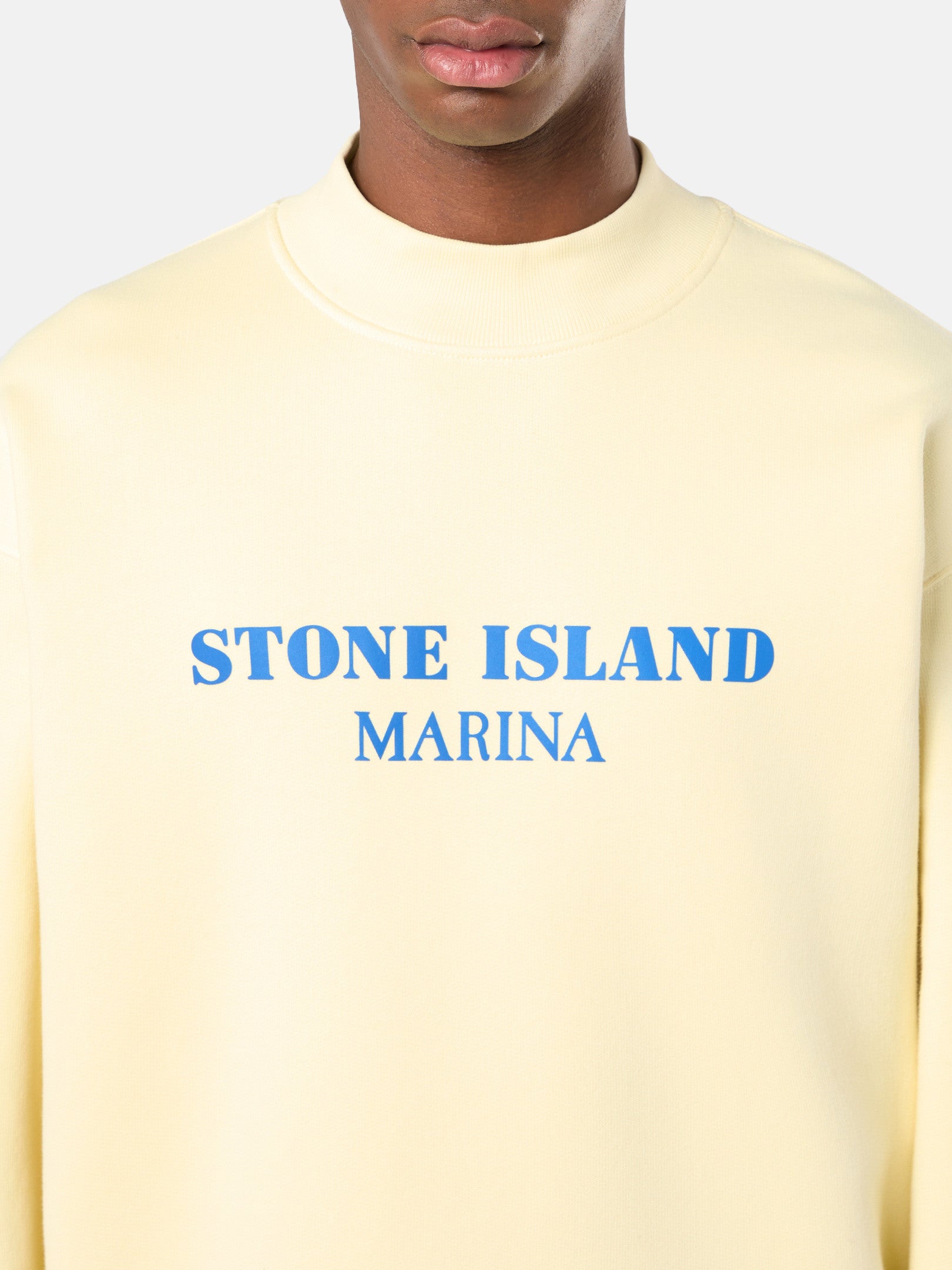 631X5 COTTON FLEECE_STONE ISLAND MARINA