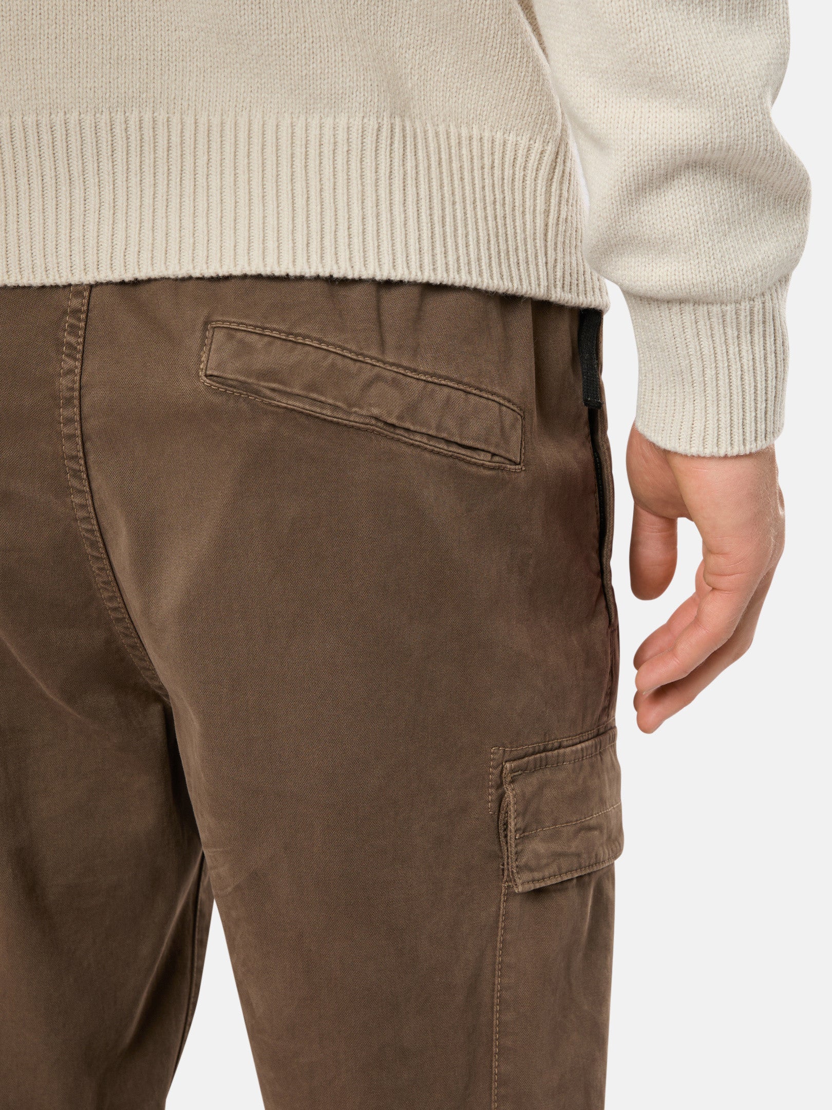 313L1 STRETCH BROKEN TWILL ORGANIC COTTON 'OLD' EFFECT