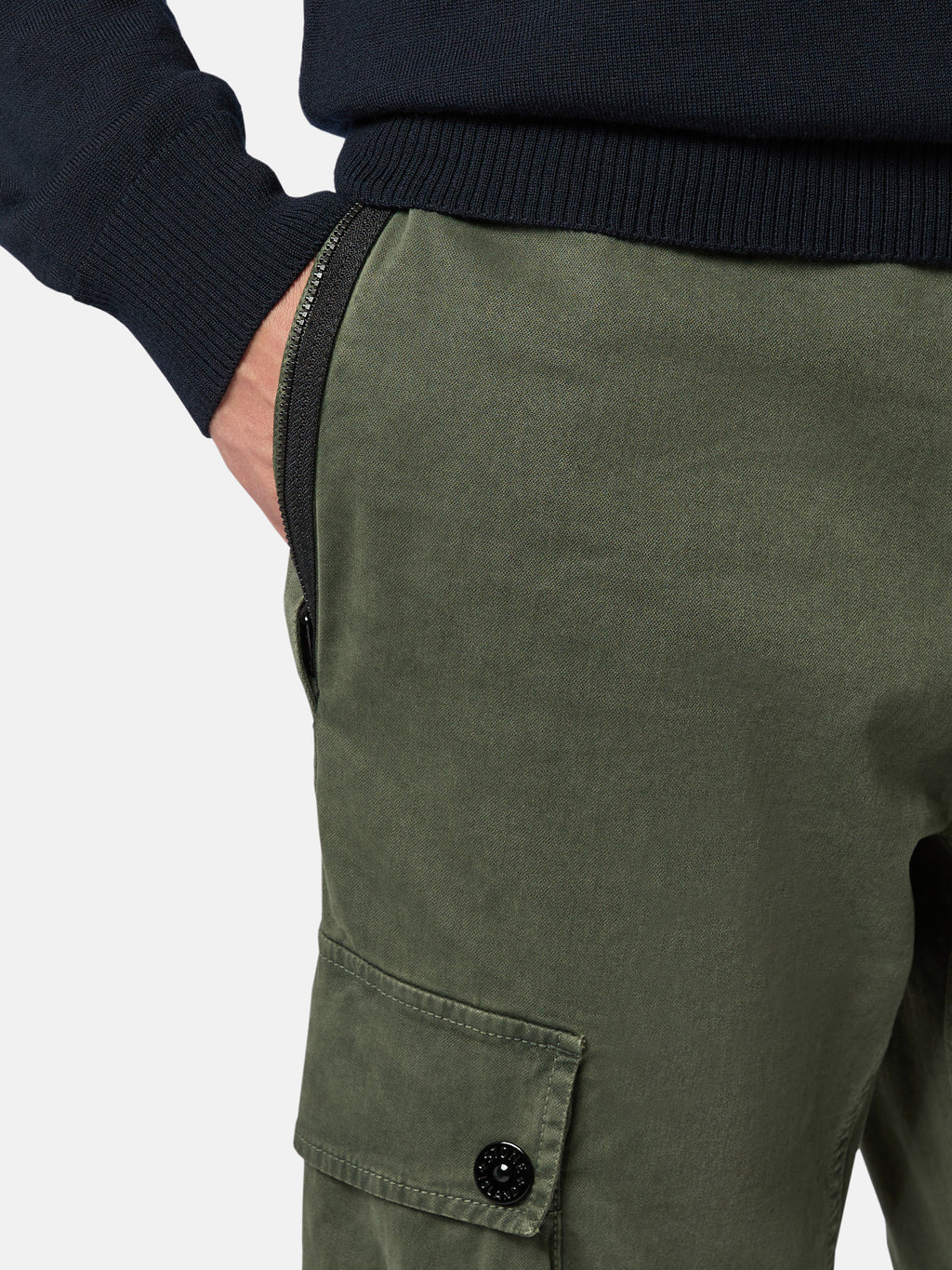 303L1 STRETCH BROKEN TWILL ORGANIC COTTON 'OLD' EFFECT