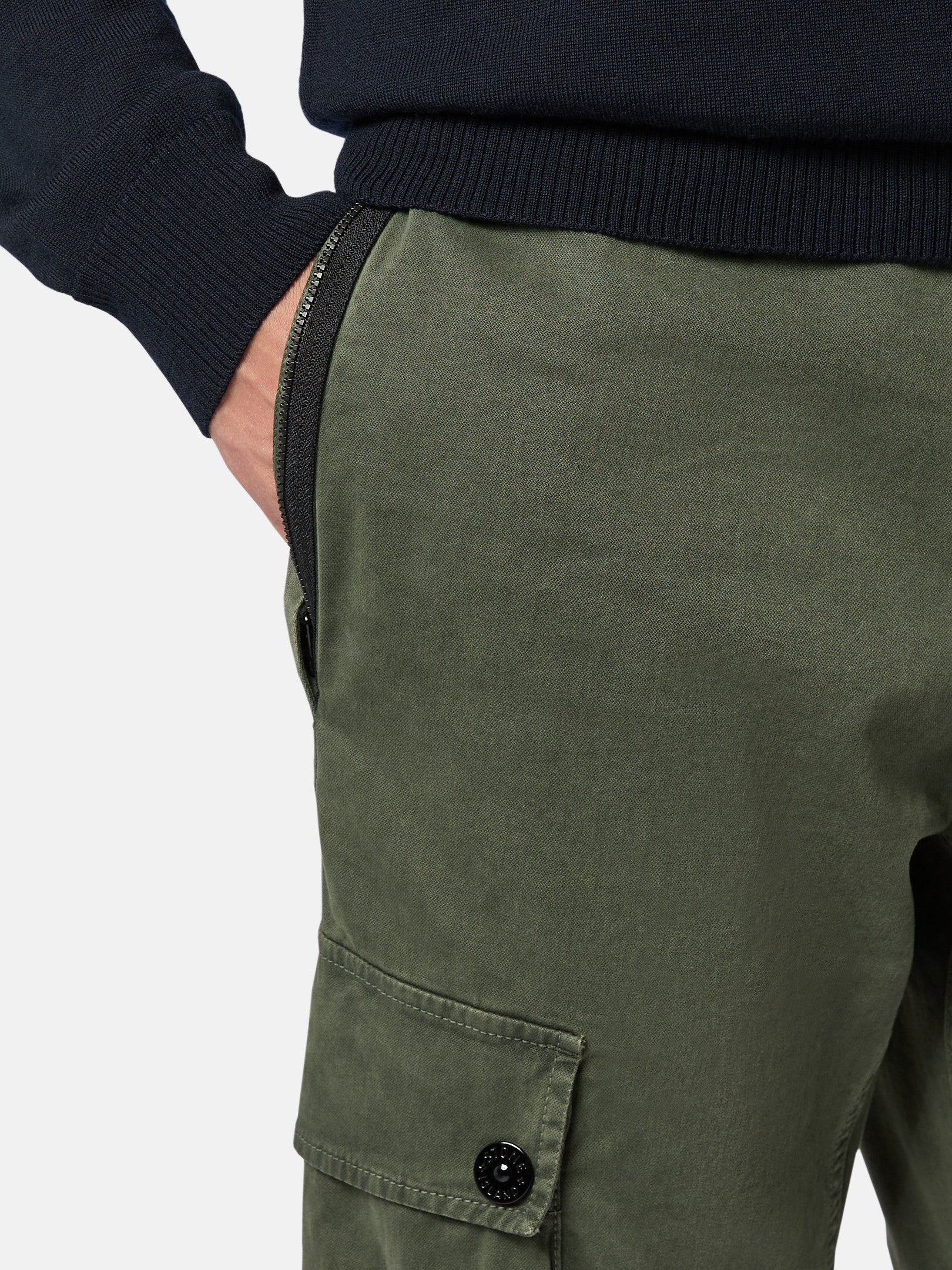 303L1 STRETCH BROKEN TWILL ORGANIC COTTON 'OLD' EFFECT