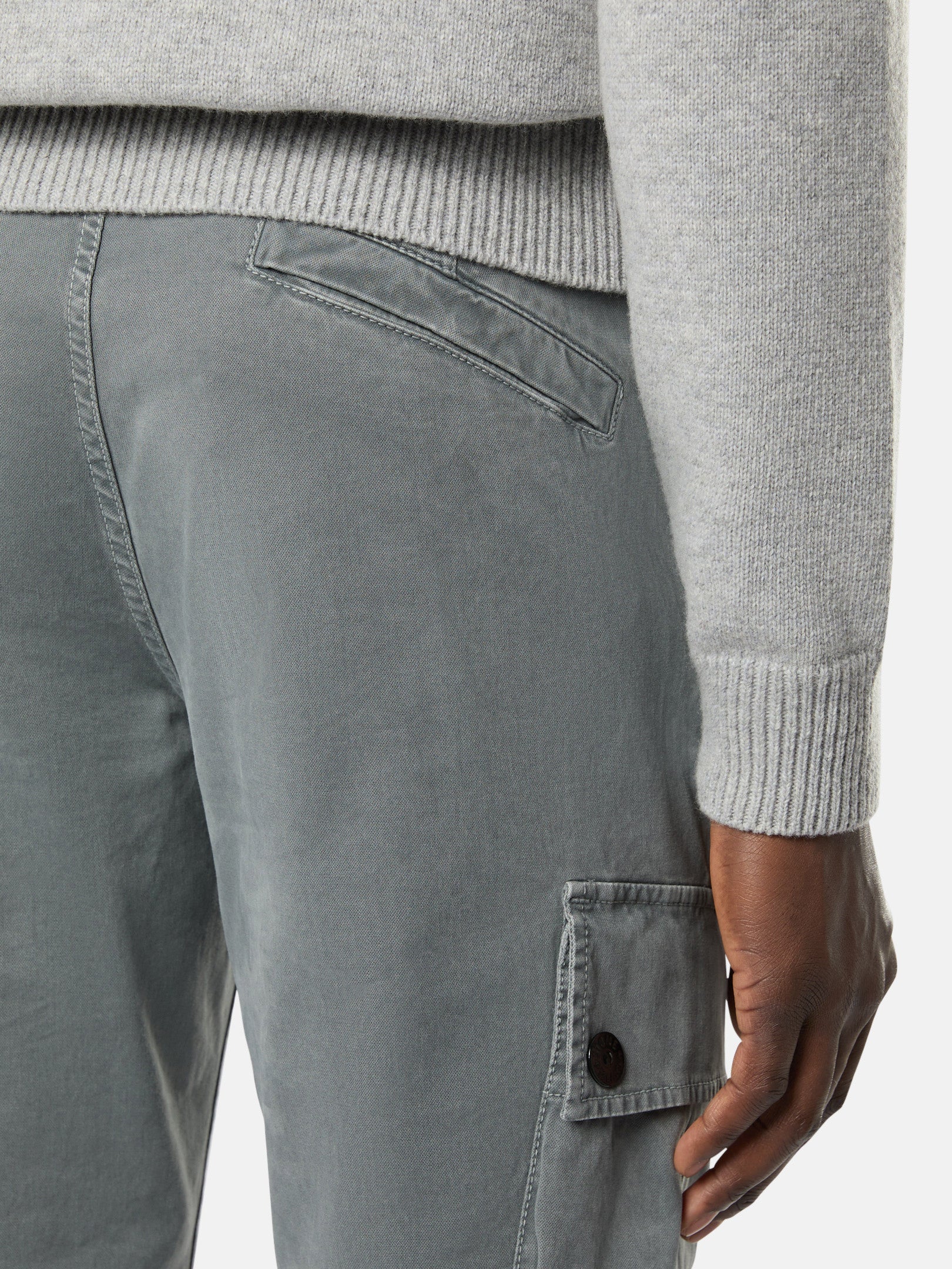 303L1 STRETCH BROKEN TWILL ORGANIC COTTON 'OLD' EFFECT