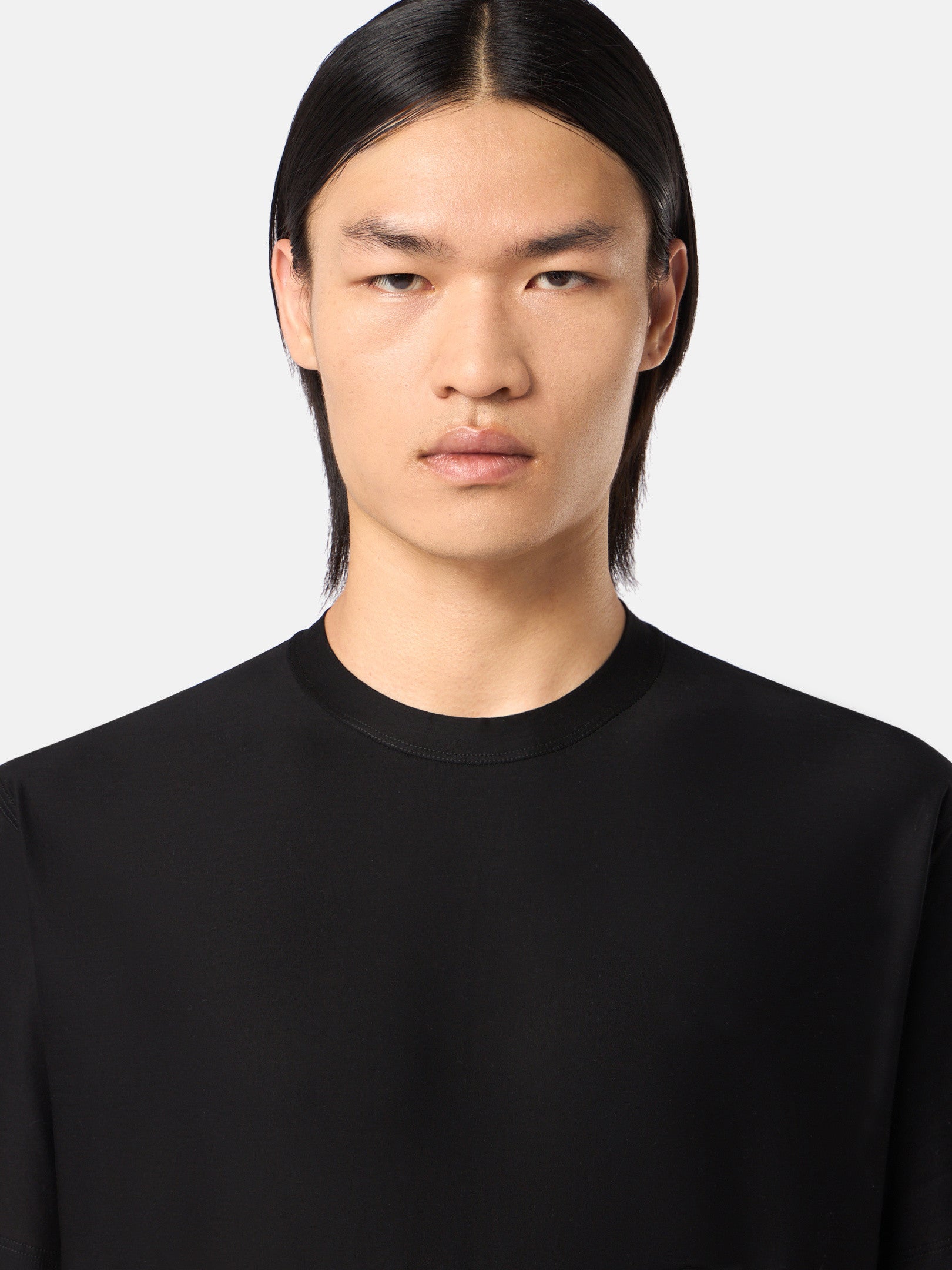 205F8 MERCERIZED COTTON JERSEY_STONE ISLAND GHOST