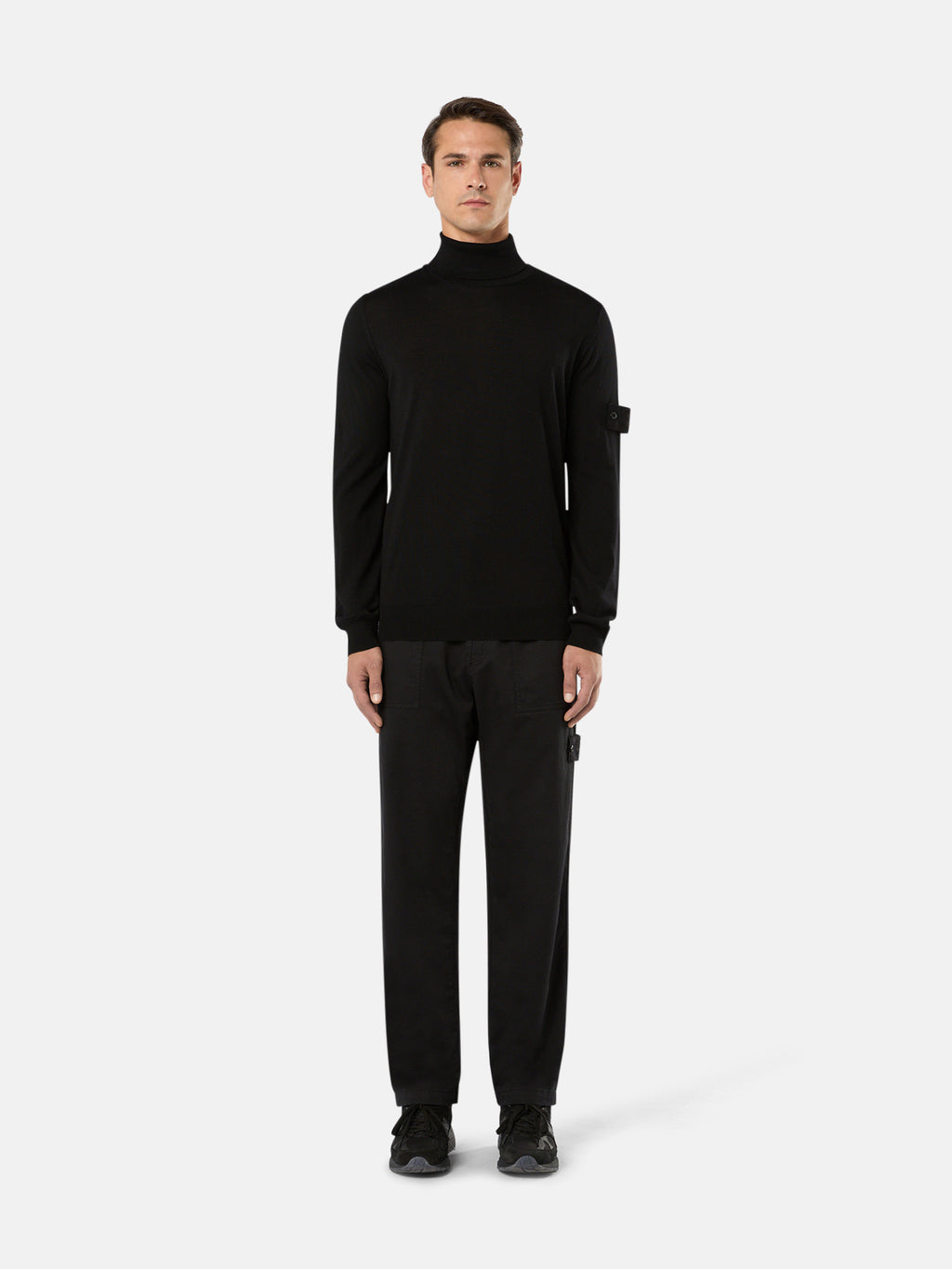 565FC LIGHT PURE RWS WOOL_STONE ISLAND GHOST