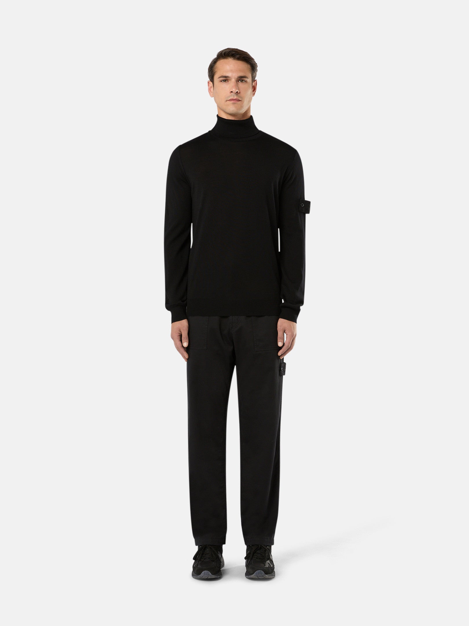 565FC LIGHT PURE RWS WOOL_STONE ISLAND GHOST