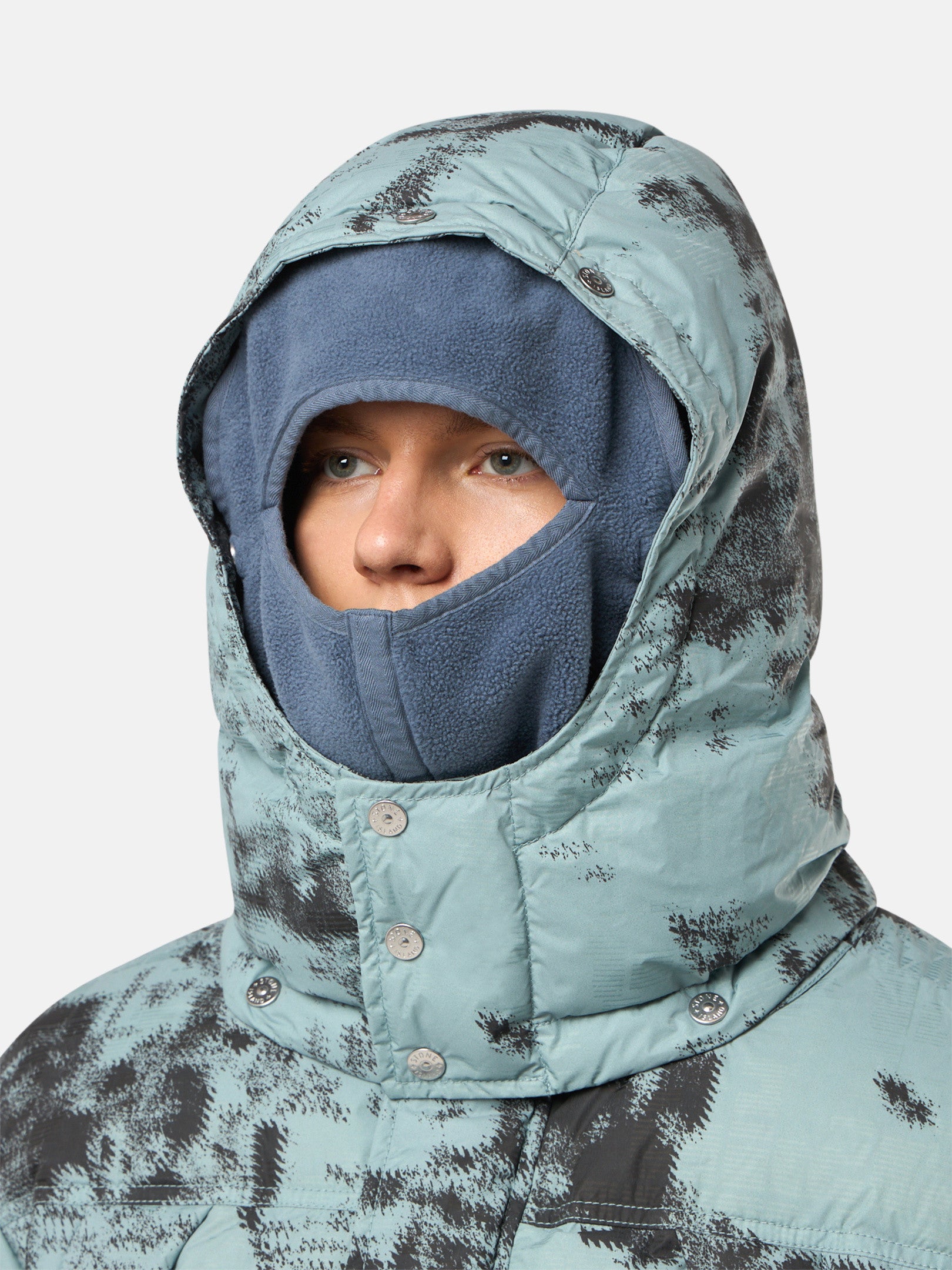 462E1 CAMOUFLAGE NYLON REP ICE JACKET