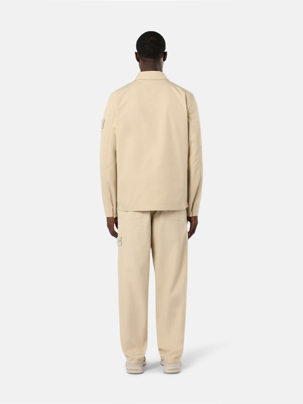 107F1 WEATHERPROOF COTTON CANVAS_STONE ISLAND GHOST