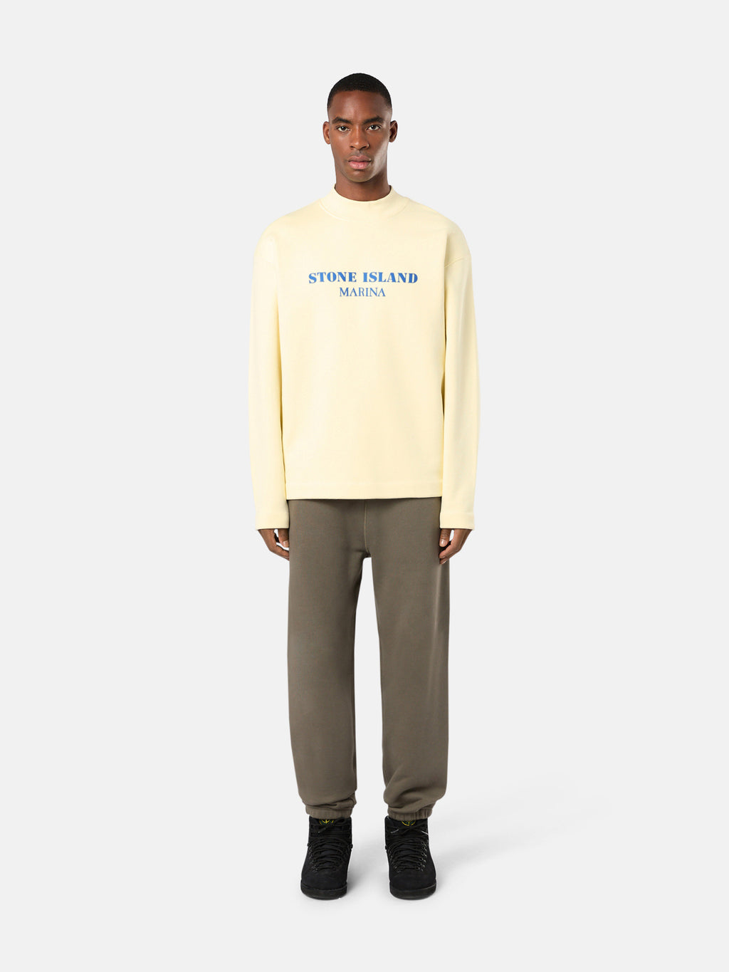 632X5 COTTON FLEECE_STONE ISLAND MARINA