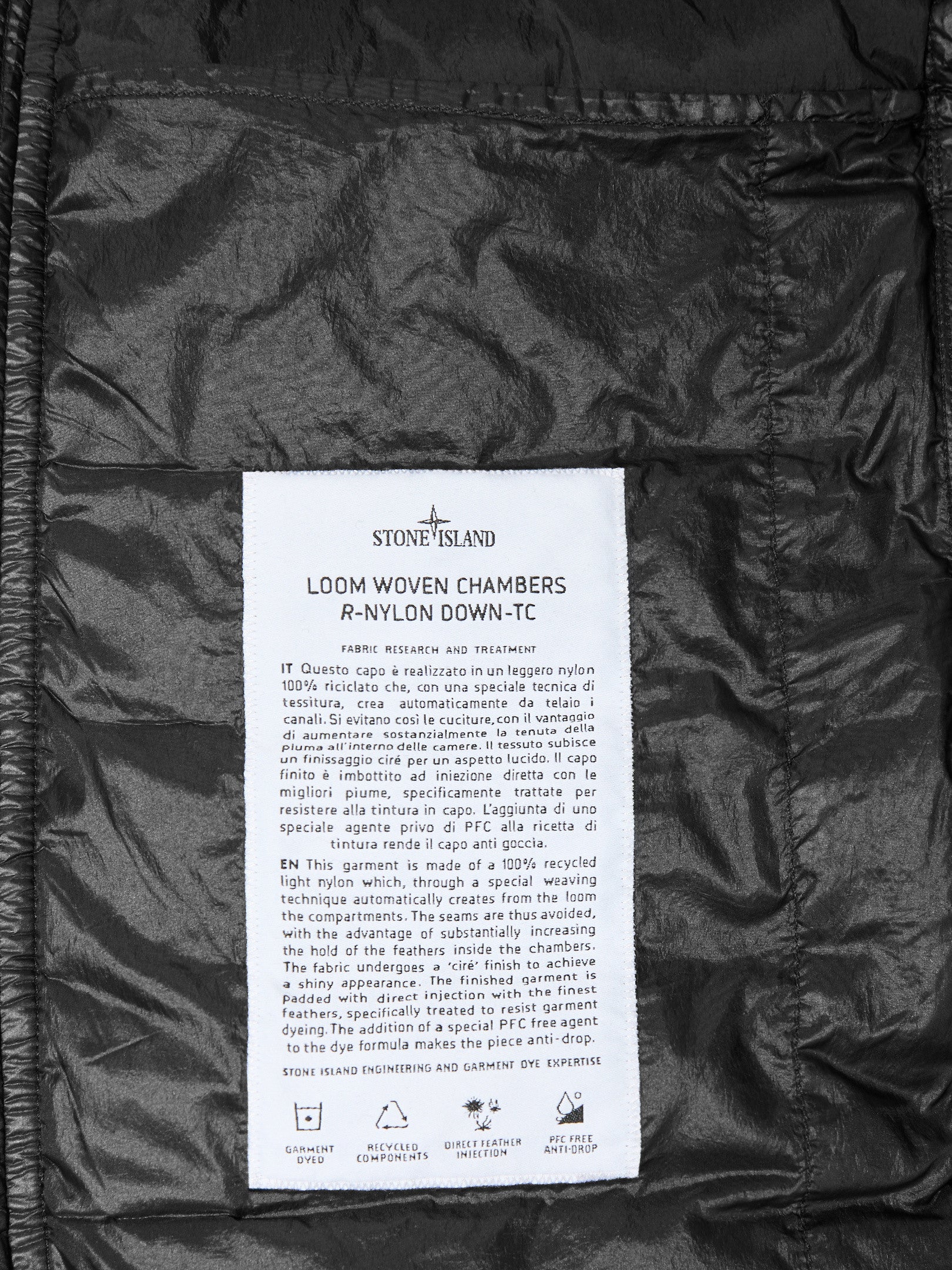 G0724 RECYCLED NYLON DOWN-TC