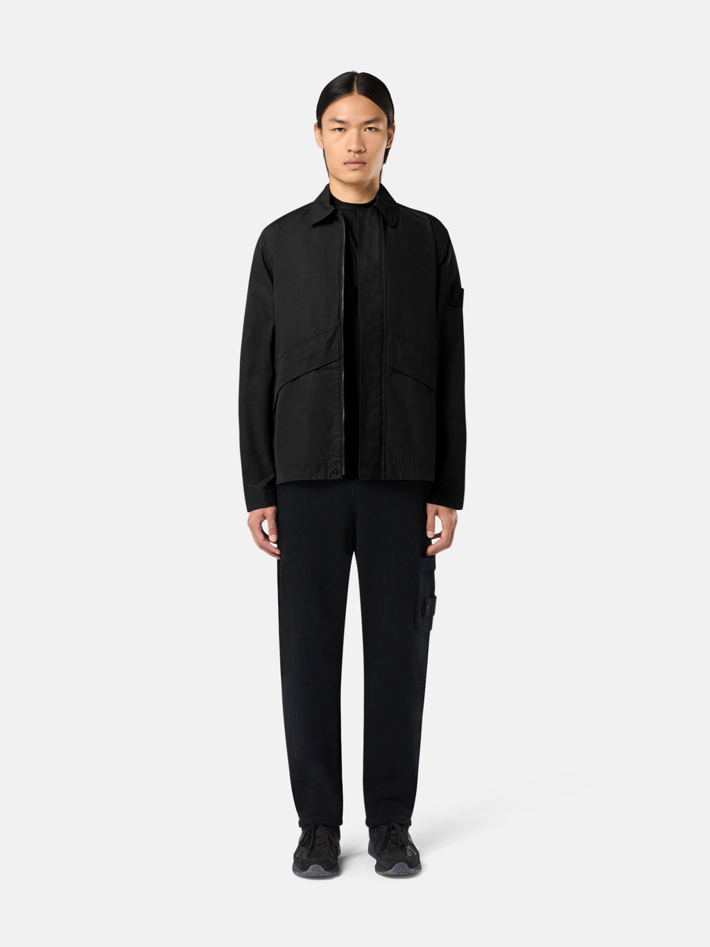 205F8 MERCERIZED COTTON JERSEY_STONE ISLAND GHOST
