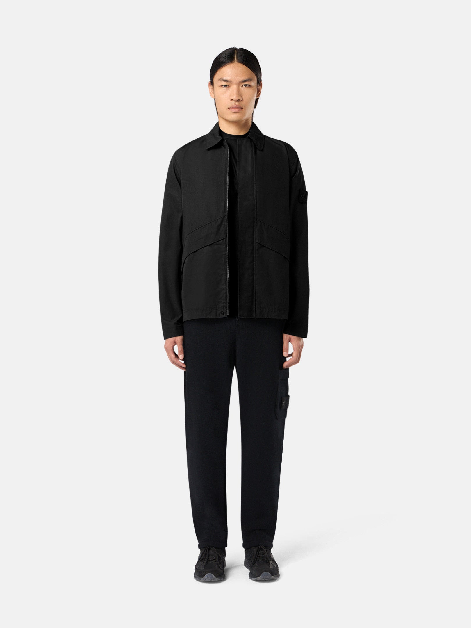 205F8 MERCERIZED COTTON JERSEY_STONE ISLAND GHOST