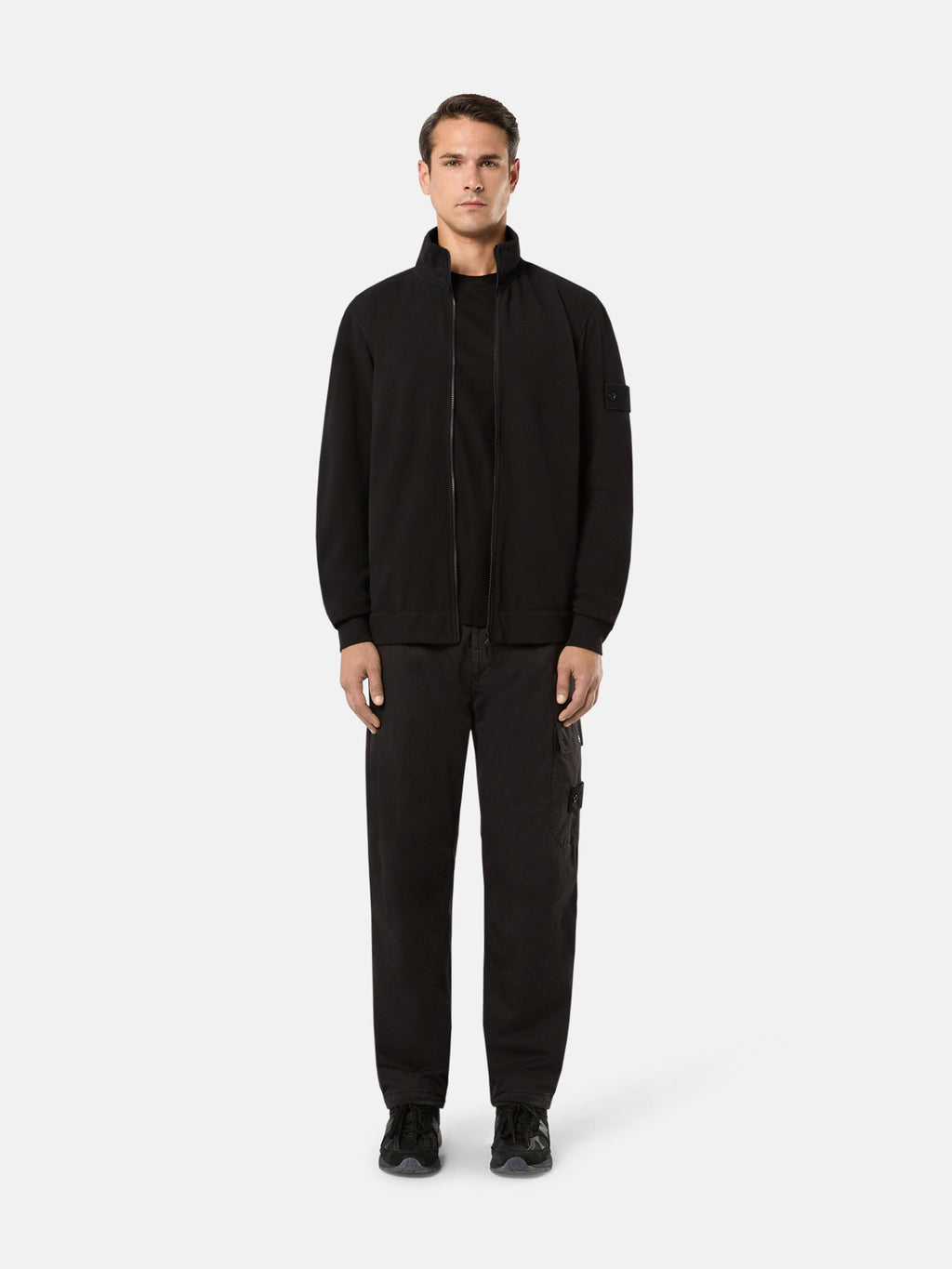336F6 STRETCH COTTON WOOL SATIN_STONE ISLAND GHOST