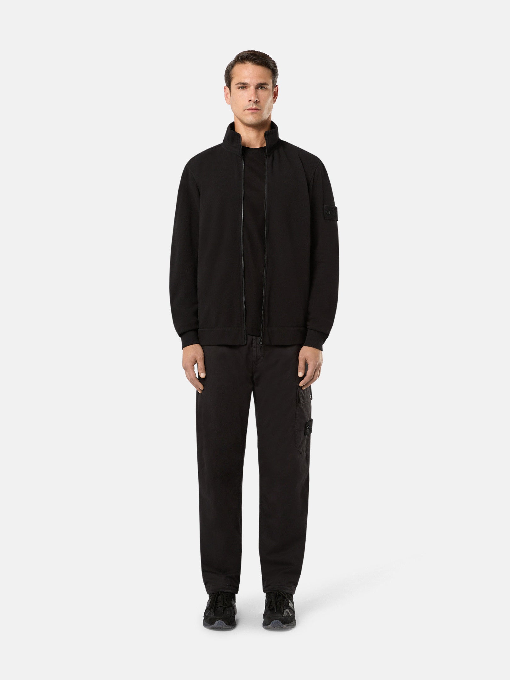 336F6 STRETCH COTTON WOOL SATIN_STONE ISLAND GHOST