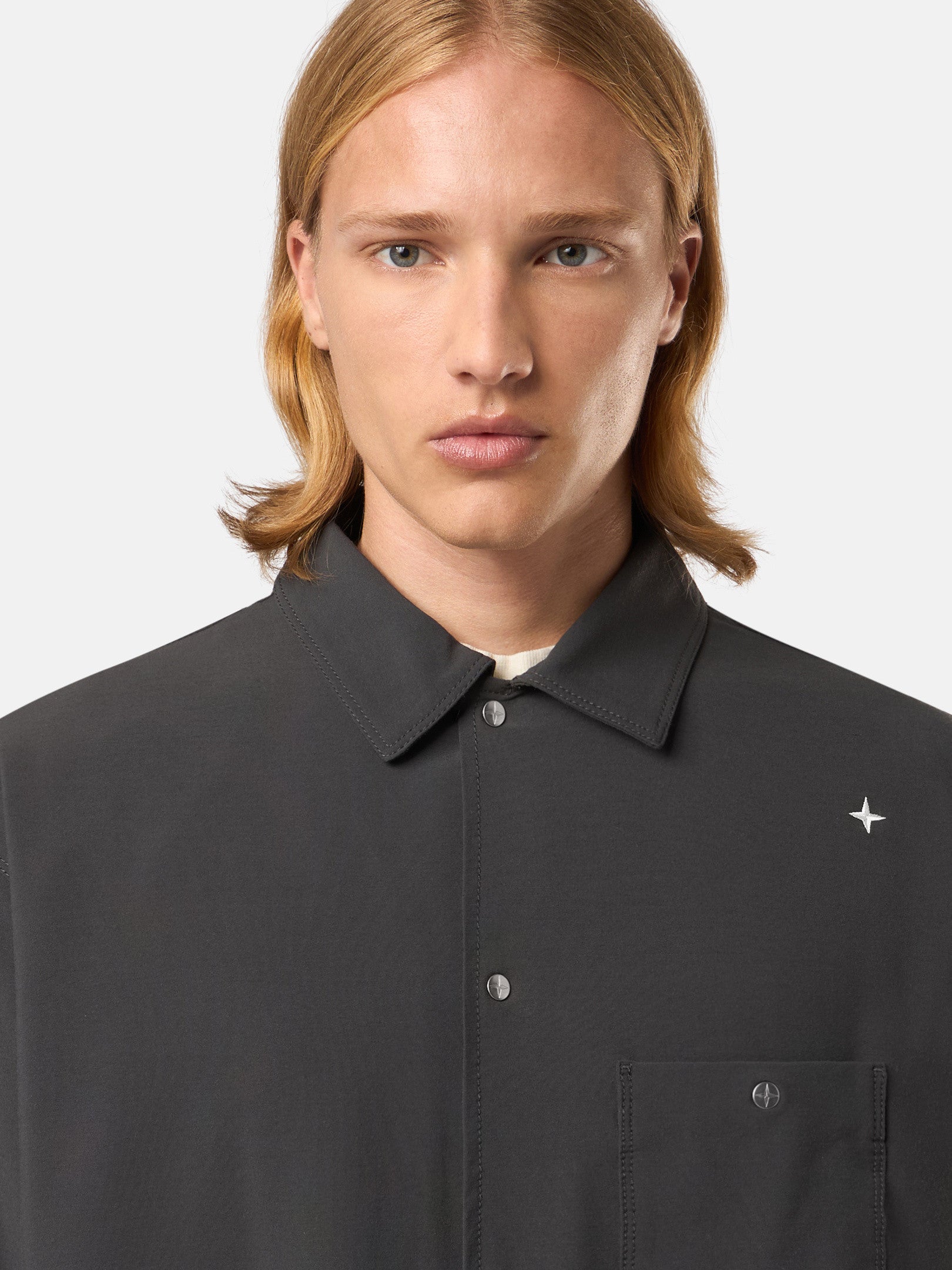 105G6 BI-STRETCH WOOL NYLON OXFORD_STONE ISLAND STELLINA