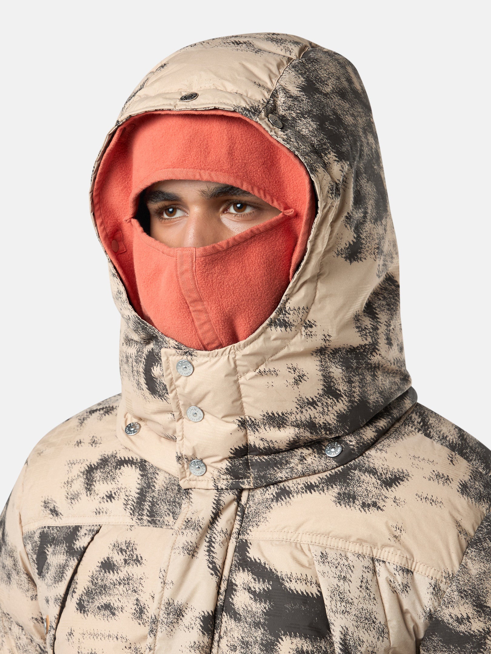 462E1 CAMOUFLAGE NYLON REP ICE JACKET