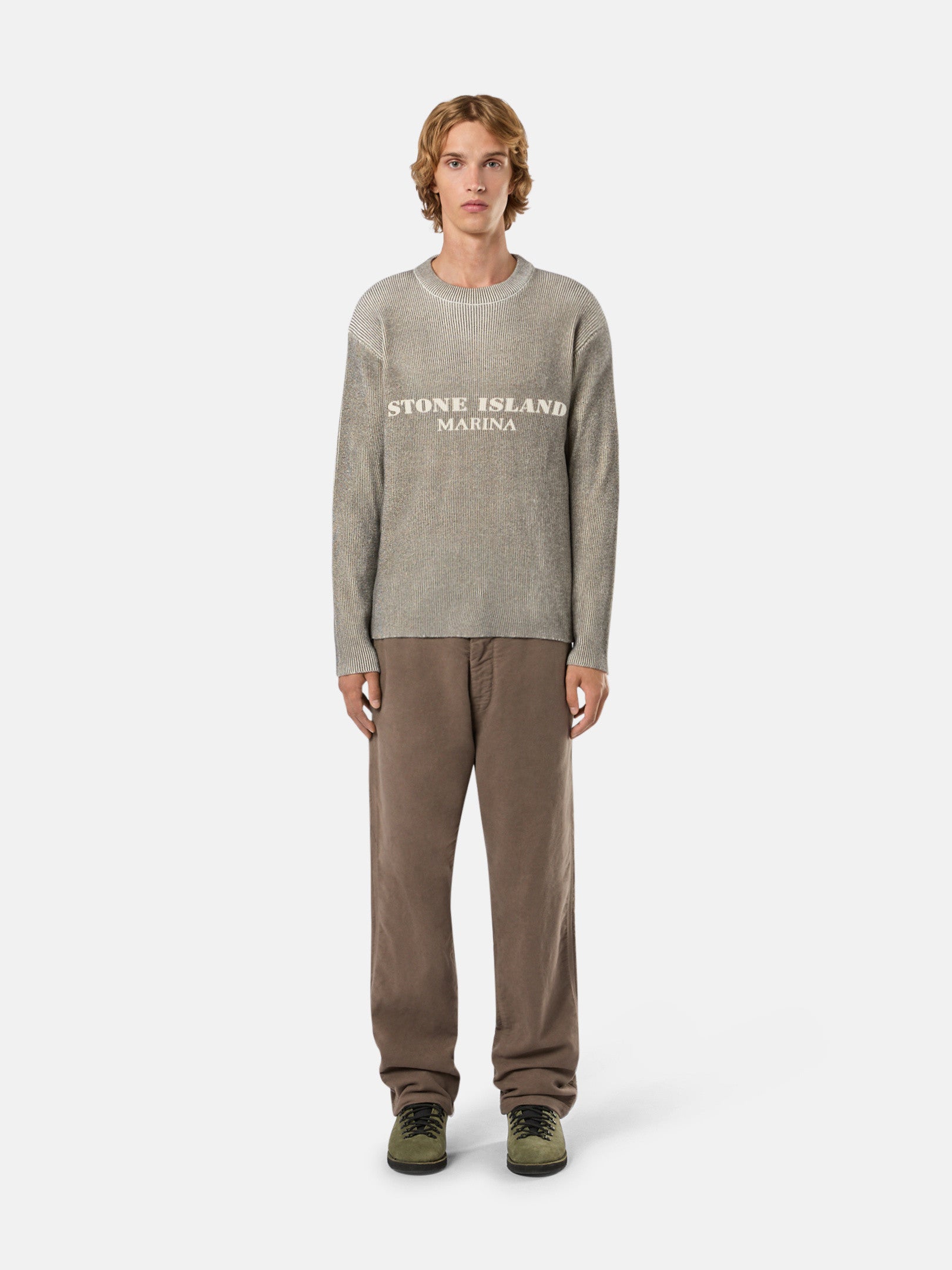 542XB PRINTED WOOL BLEND_STONE ISLAND MARINA