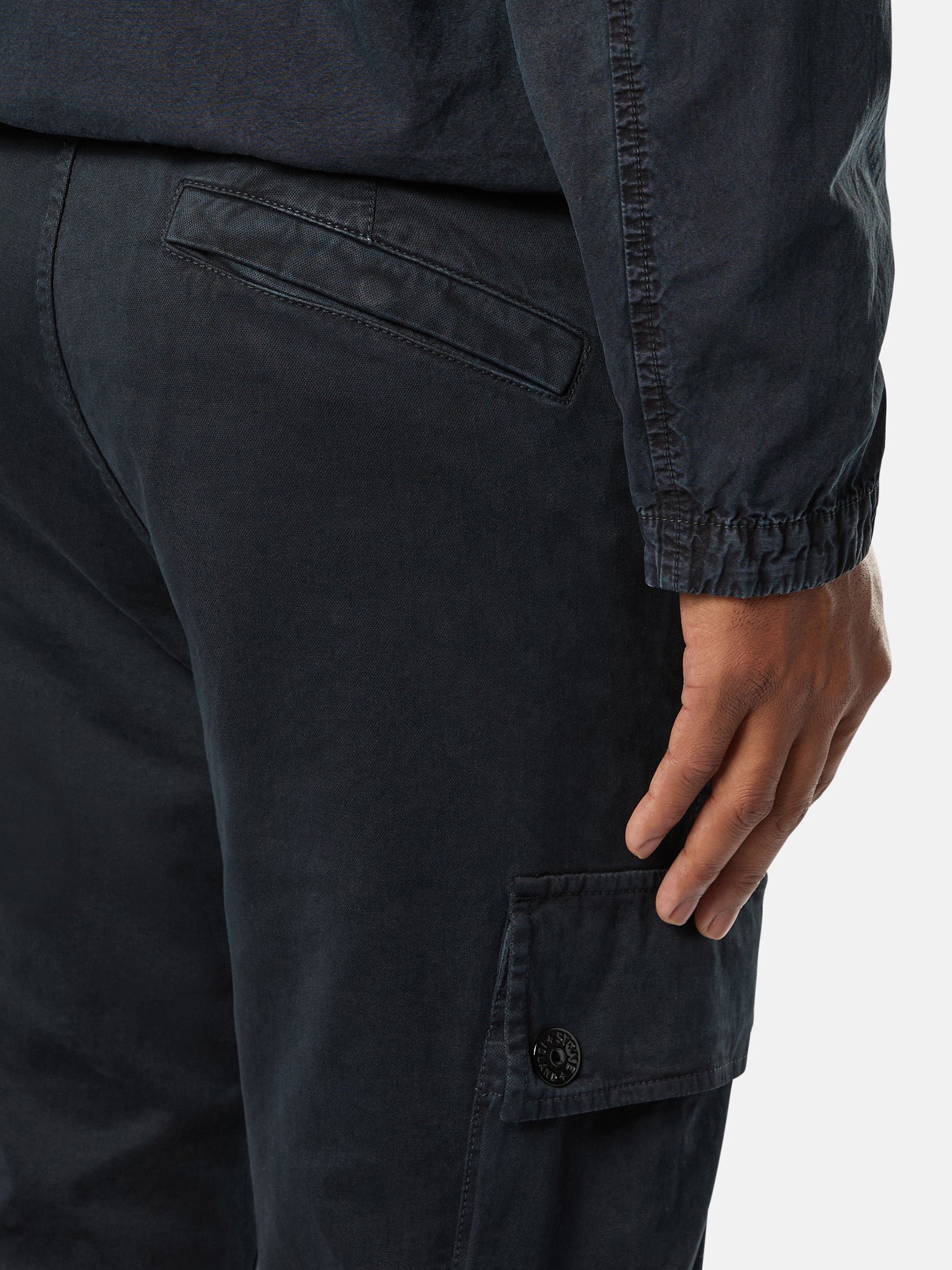 303L1 STRETCH BROKEN TWILL ORGANIC COTTON 'OLD' EFFECT
