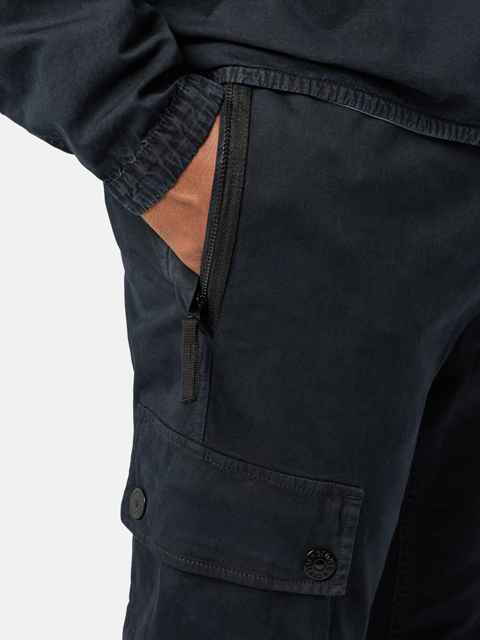 303L1 STRETCH BROKEN TWILL ORGANIC COTTON 'OLD' EFFECT