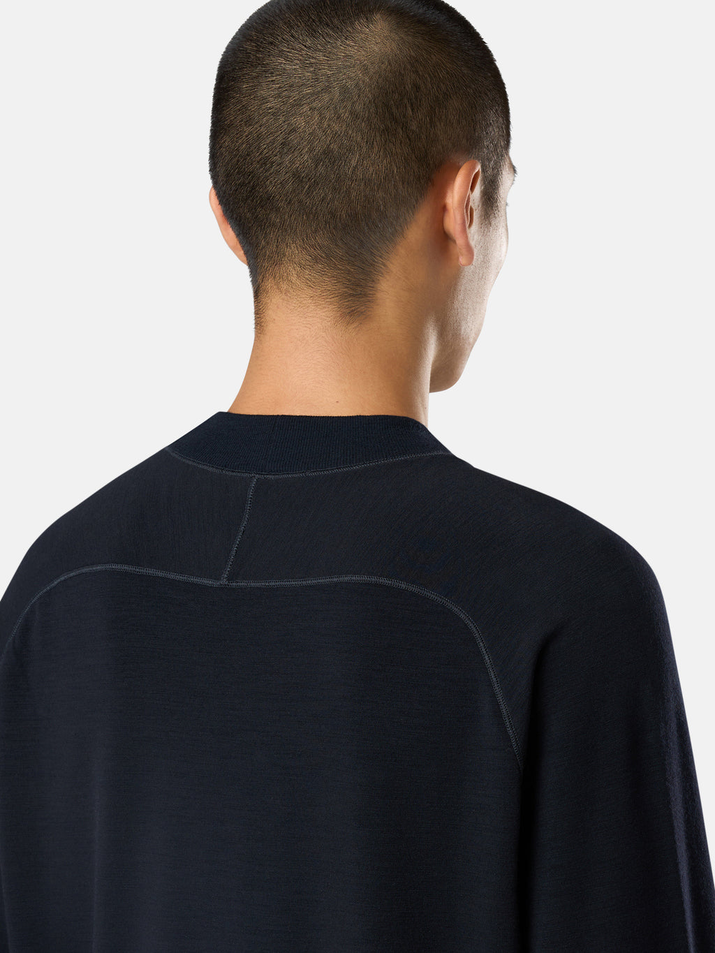 623G5 LIGHT STRETCH WOOL COTTON FLEECE_STONE ISLAND STELLINA