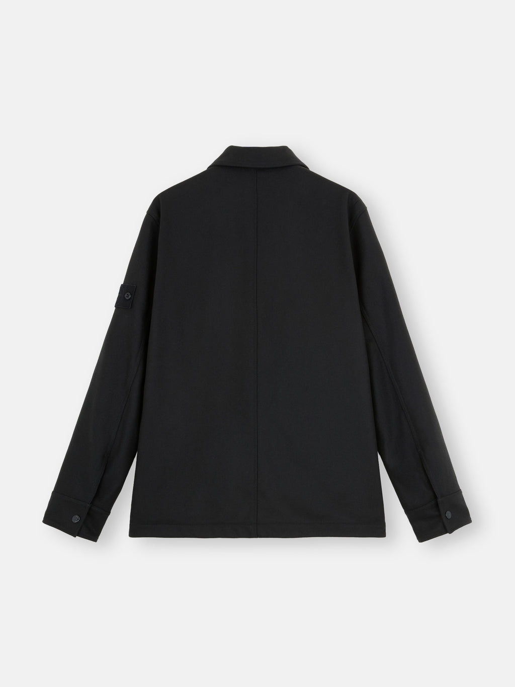 120F4 WOOL NYLON FLANNEL_STONE ISLAND GHOST PIECE