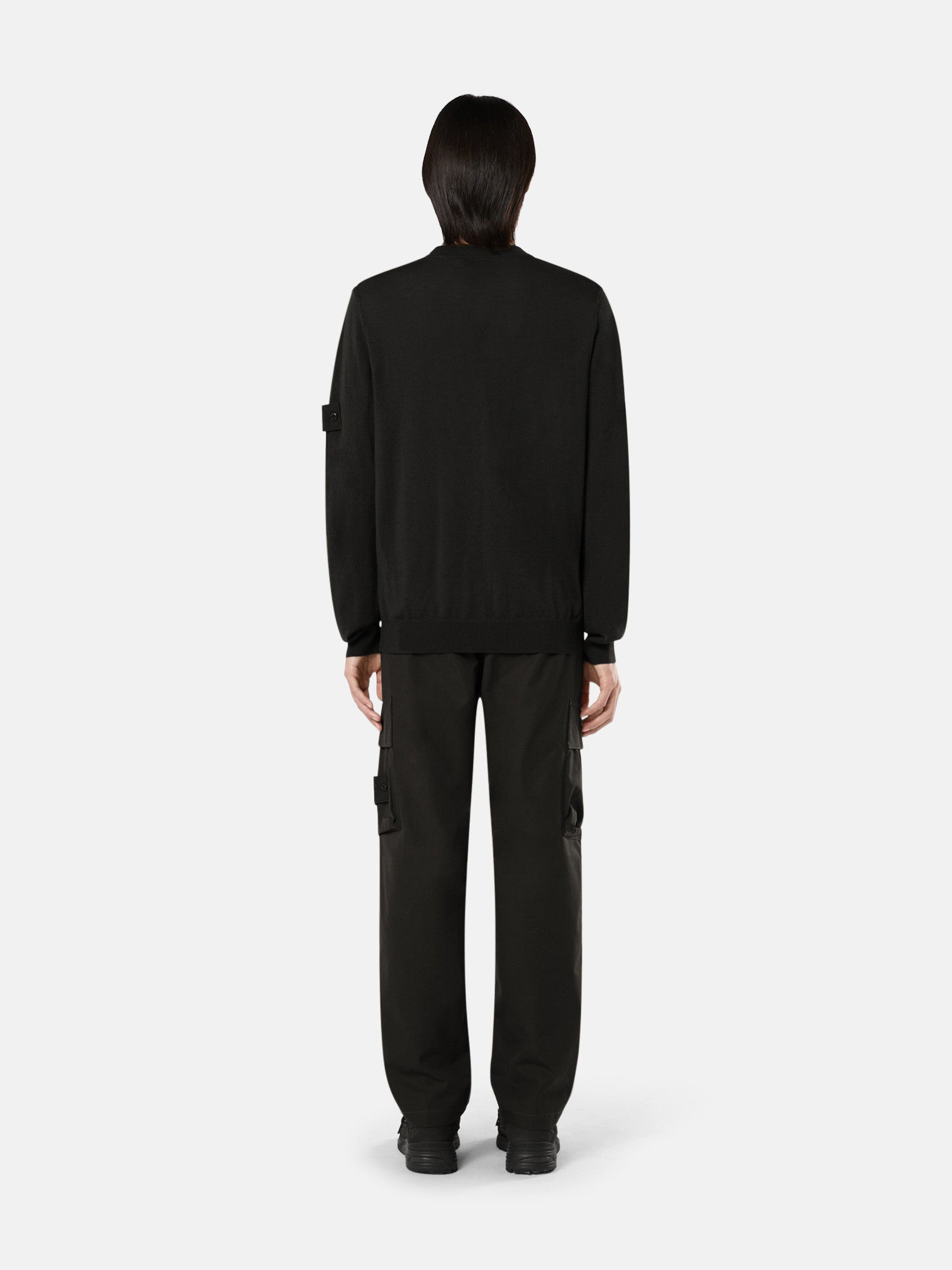 566FC LIGHT PURE RWS WOOL_STONE ISLAND GHOST