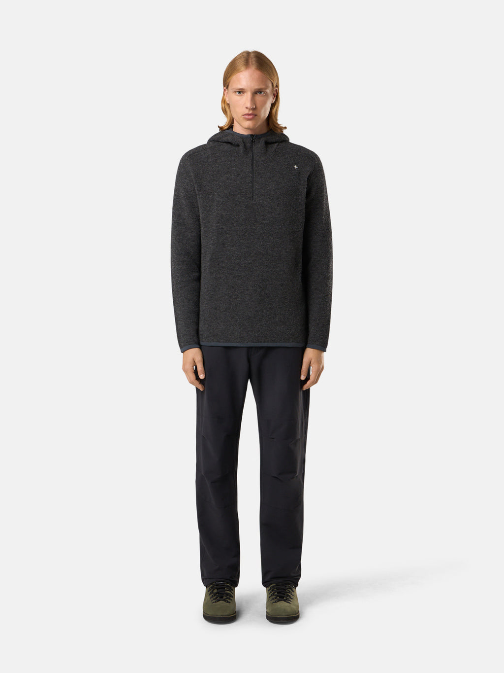 569GA GAUZED EFFECT WOOL BLEND_STONE ISLAND STELLINA