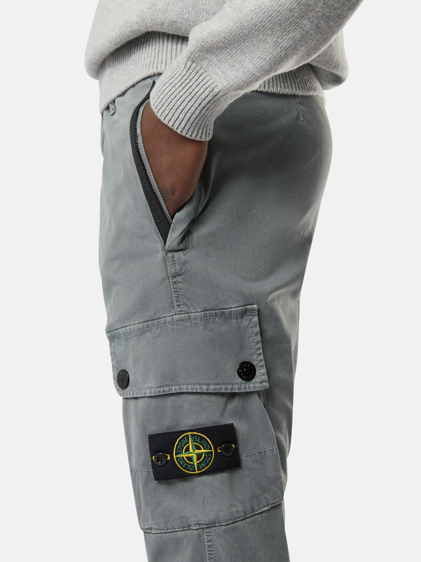 303L1 STRETCH BROKEN TWILL ORGANIC COTTON 'OLD' EFFECT