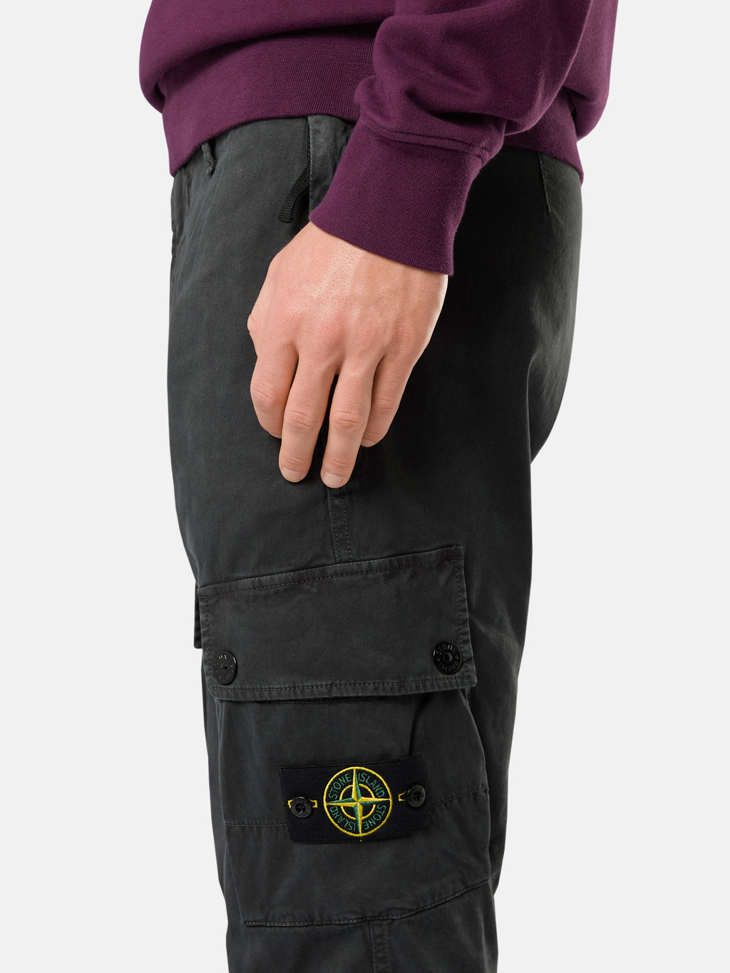 303L1 STRETCH BROKEN TWILL ORGANIC COTTON 'OLD' EFFECT