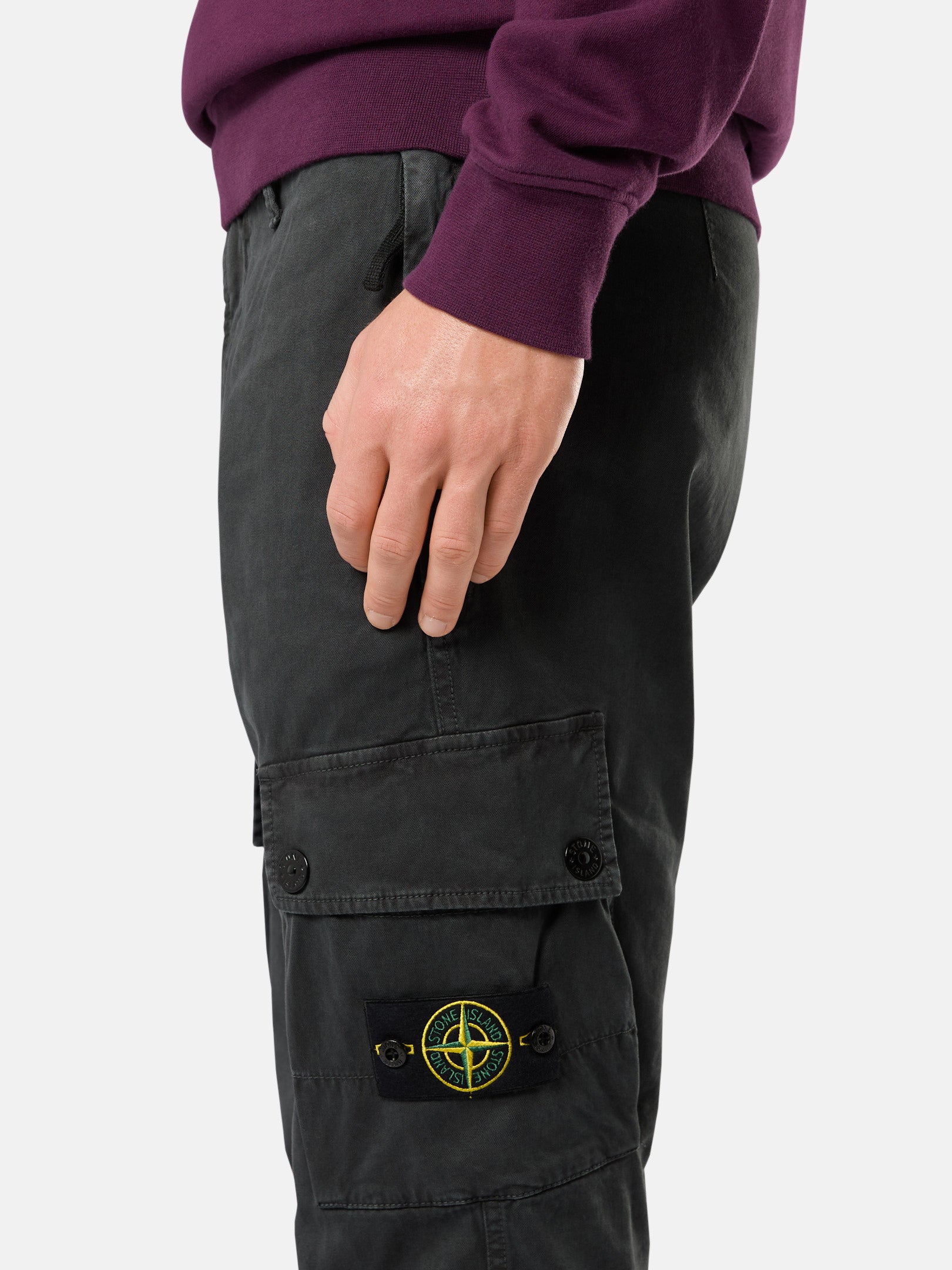 303L1 STRETCH BROKEN TWILL ORGANIC COTTON 'OLD' EFFECT