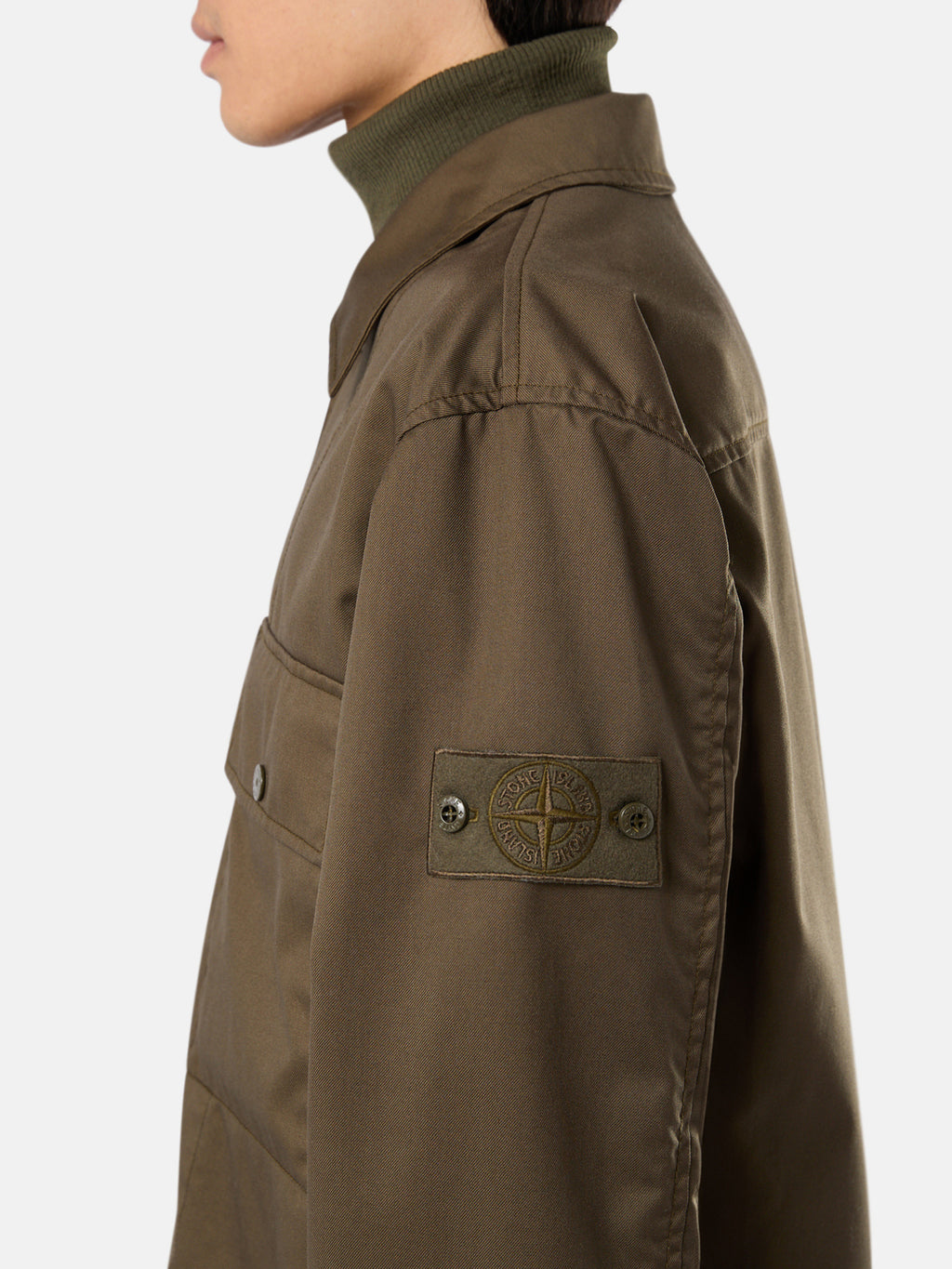 Q10F2 PERFORMANCE TWILL WOOL-TC_STONE ISLAND GHOST